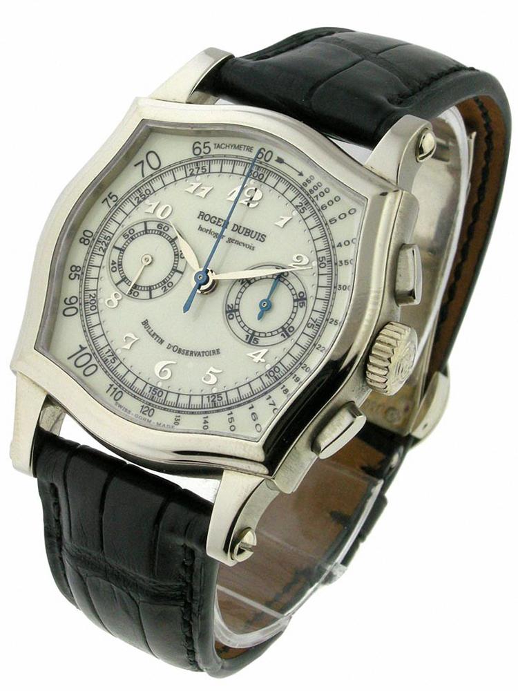 ROGER DUBUIS當年所發表的Sympathie系列,以其盾牌狀的錶殼迅速在錶壇竄紅。