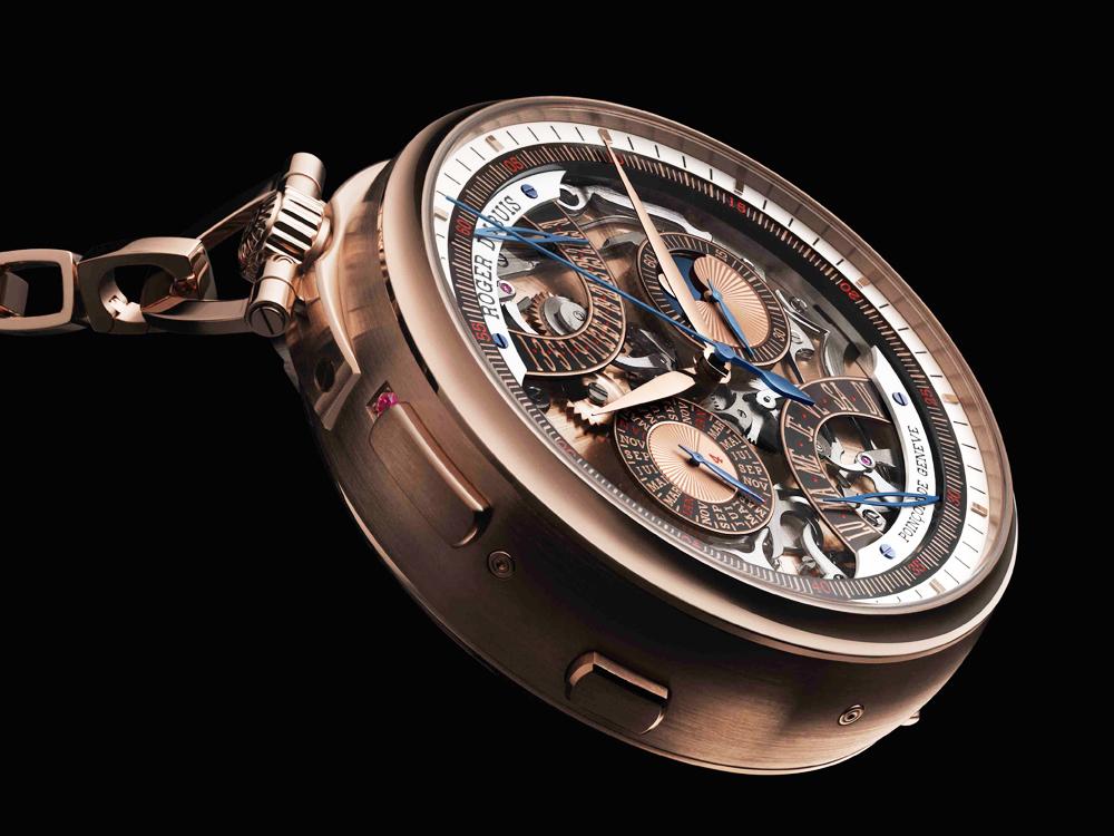 2015年發表的Hommage Millésime系列腕錶是Roger Dubuis回鍋後的最新力作,此系列的時計皆由古董鐘錶修復而來,再加上現代的裝飾並升級至日內瓦印記認證標準。