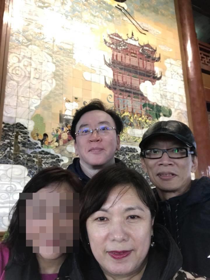 3位逝世的團員幾小時前還在三峽著名景點黃鶴樓自拍，留下最後身影。（翻攝網路）