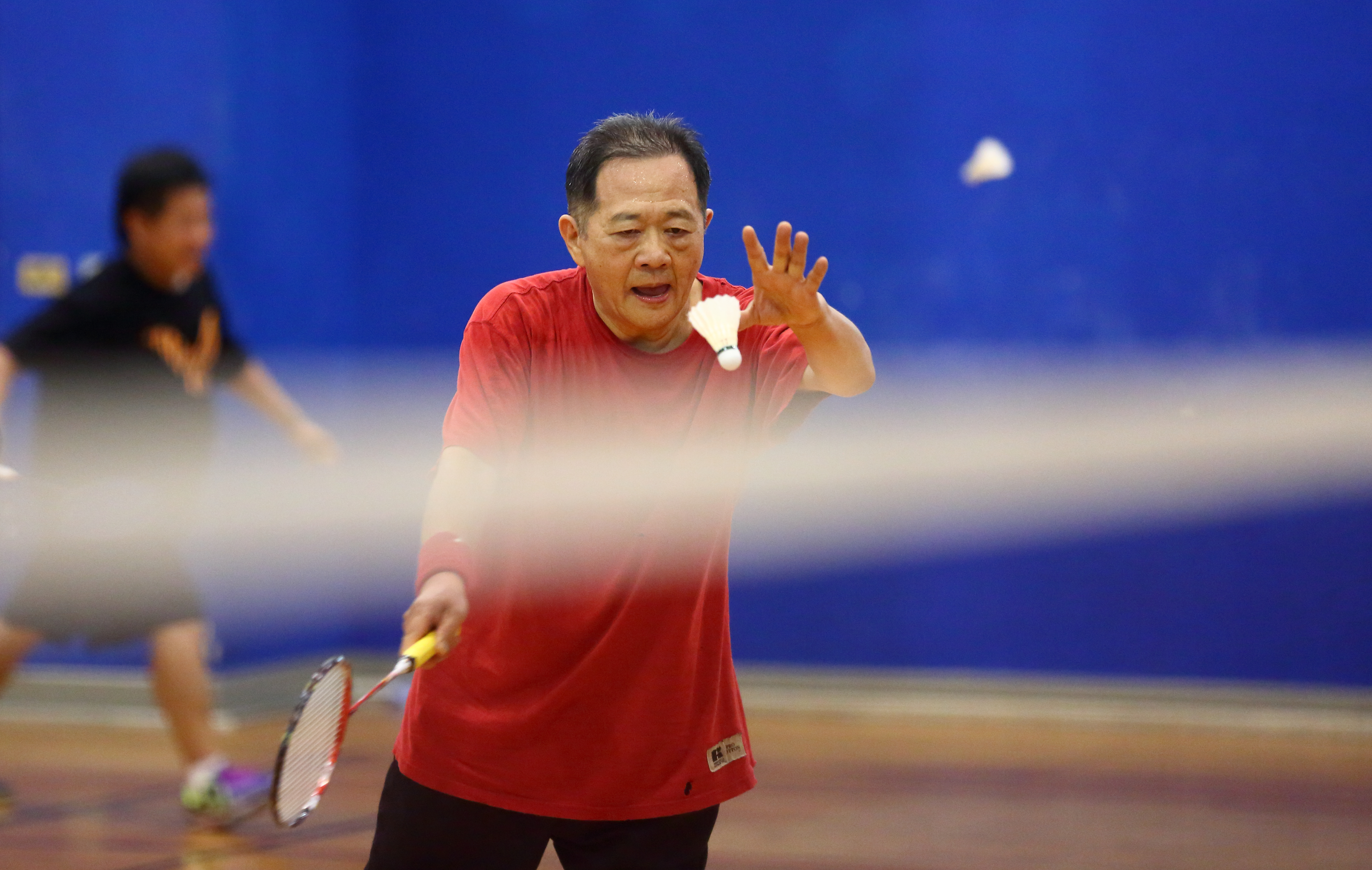 強調人活著就要有Power，李錫錕充電的方式，就是運動，一週他堅持打2次羽球。