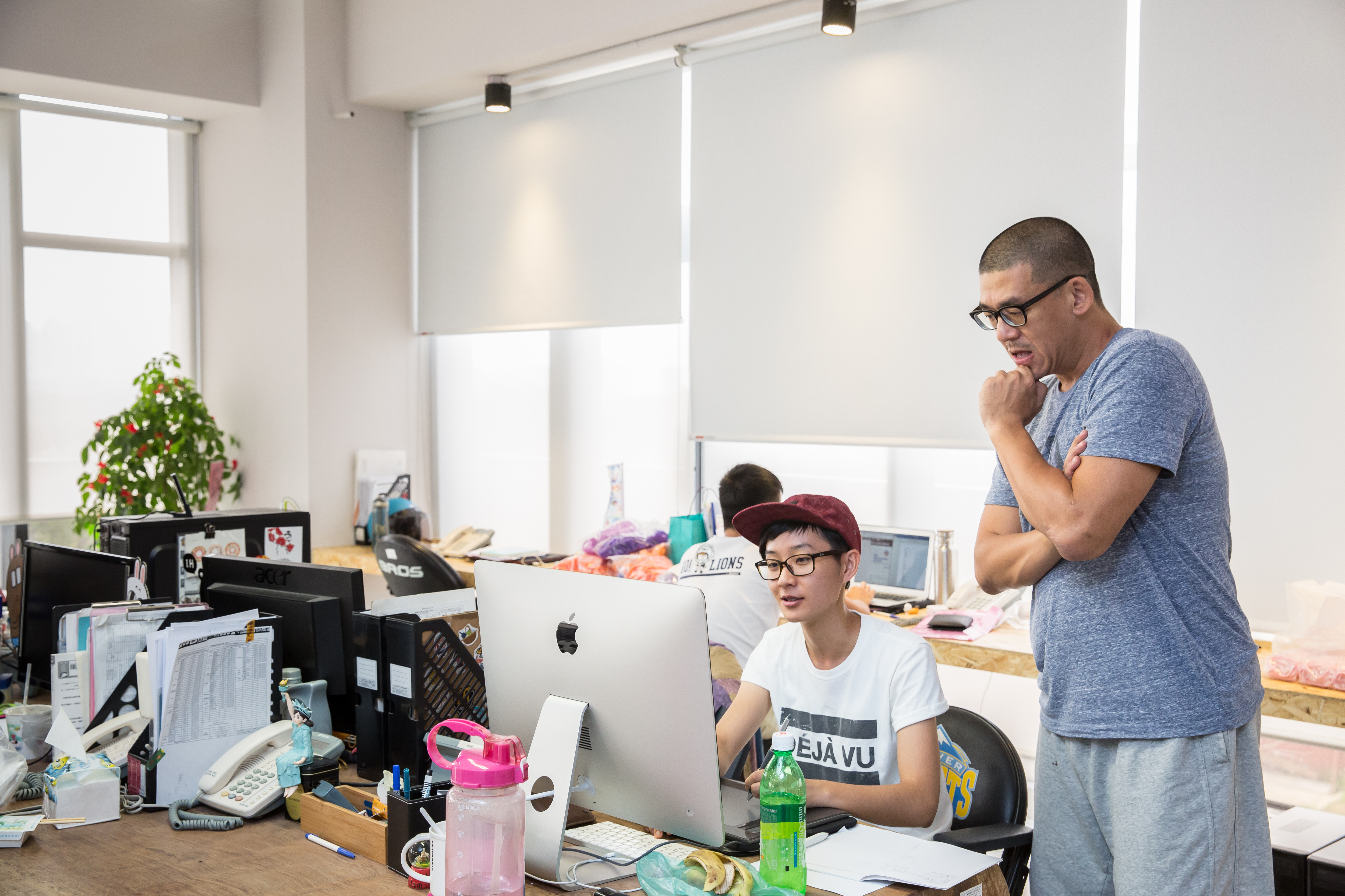 靠著舉辦竹科廠商運動會起家，張運智（右1）今年推「364+1」活動，挖掘運動價值。