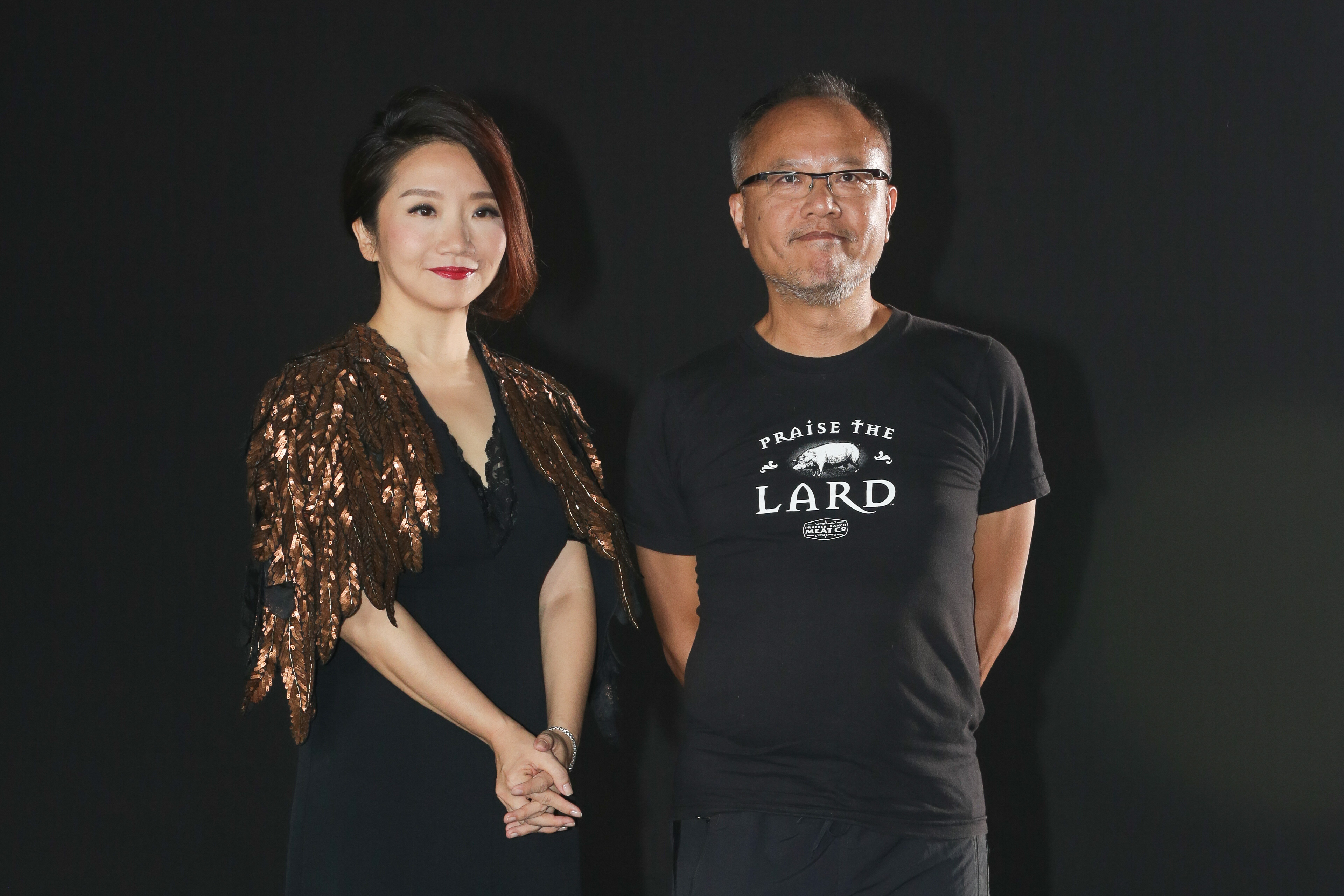 陶晶瑩與鍾孟宏合作拍攝今年金馬宣傳影像，兩人合作愉快。