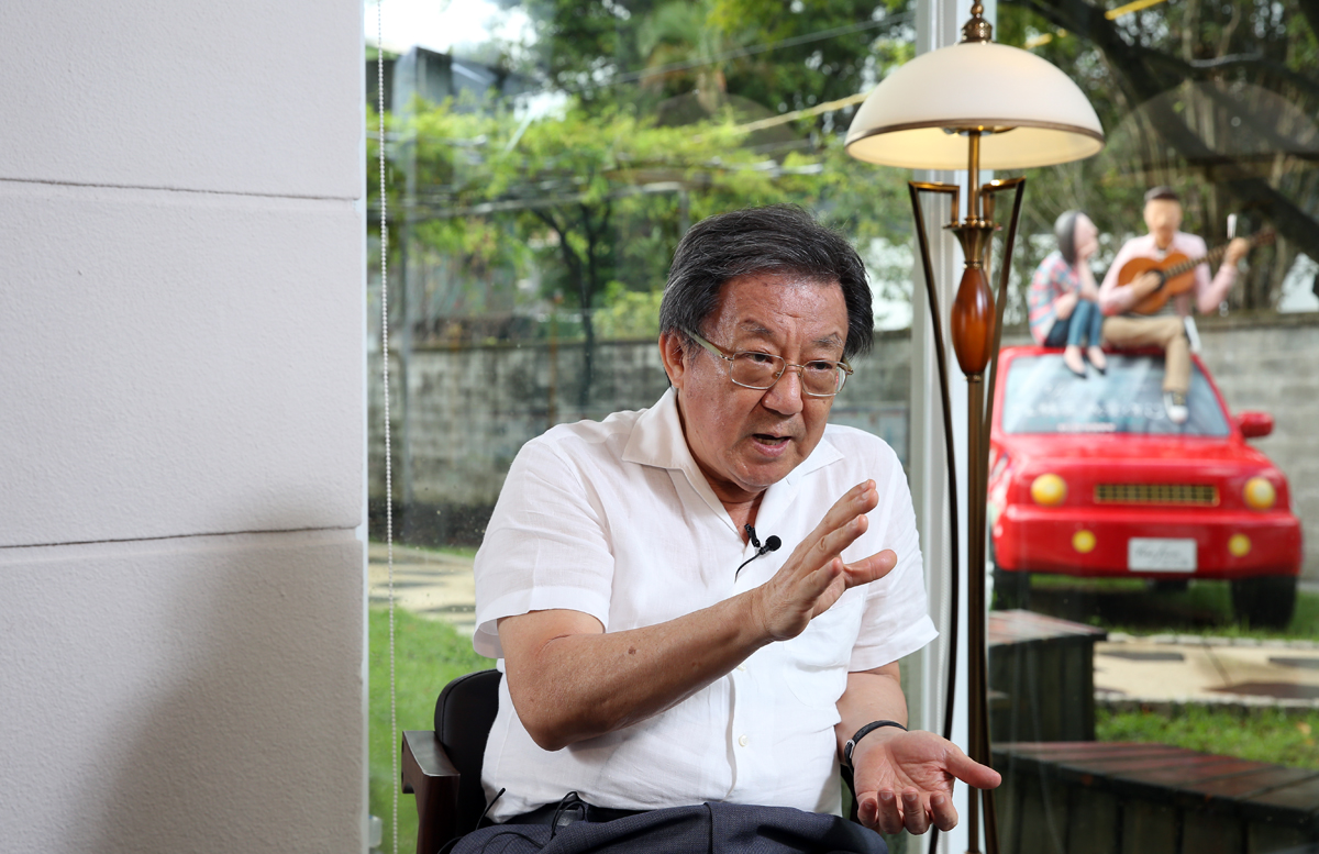 翁明顯計畫未來要結合餐飲、影視，準備打造屬於台灣的環球片廠。