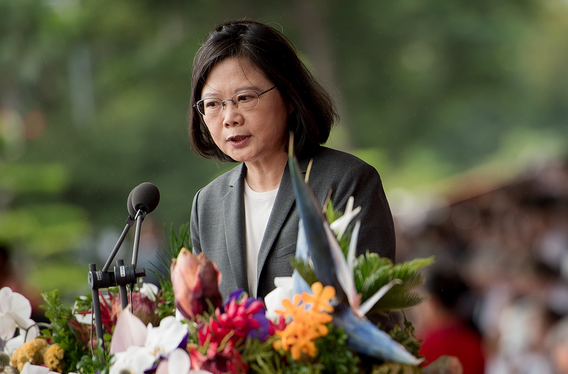 針對19大習近平談話，總統府回應，「善意不變、承諾不變」是我們處理兩岸關係一貫的原則。（總統府提供）