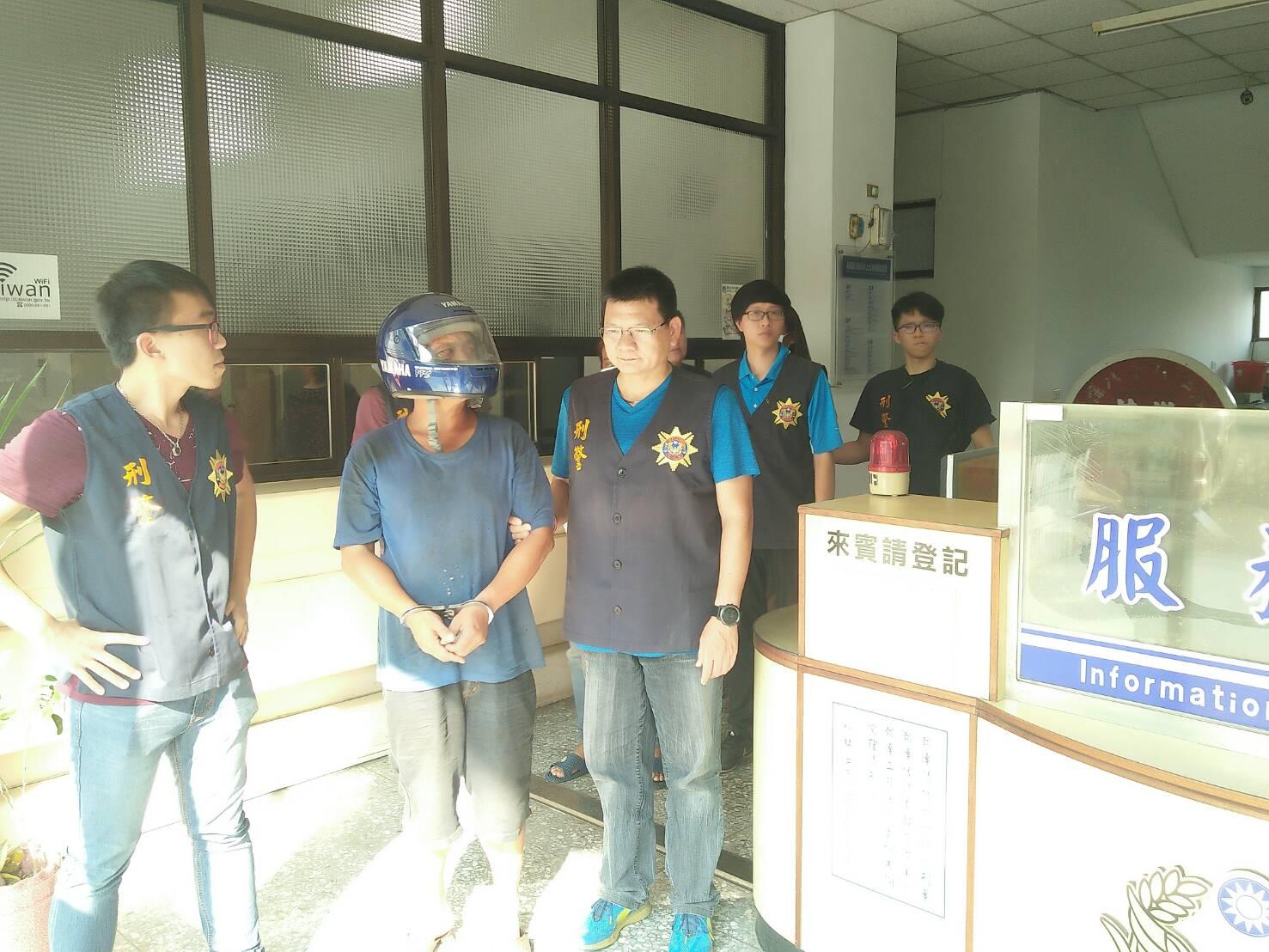 因為擔心雇用非法移工曝光,竟將暴斃的印尼移工棄屍。(警方提供)
