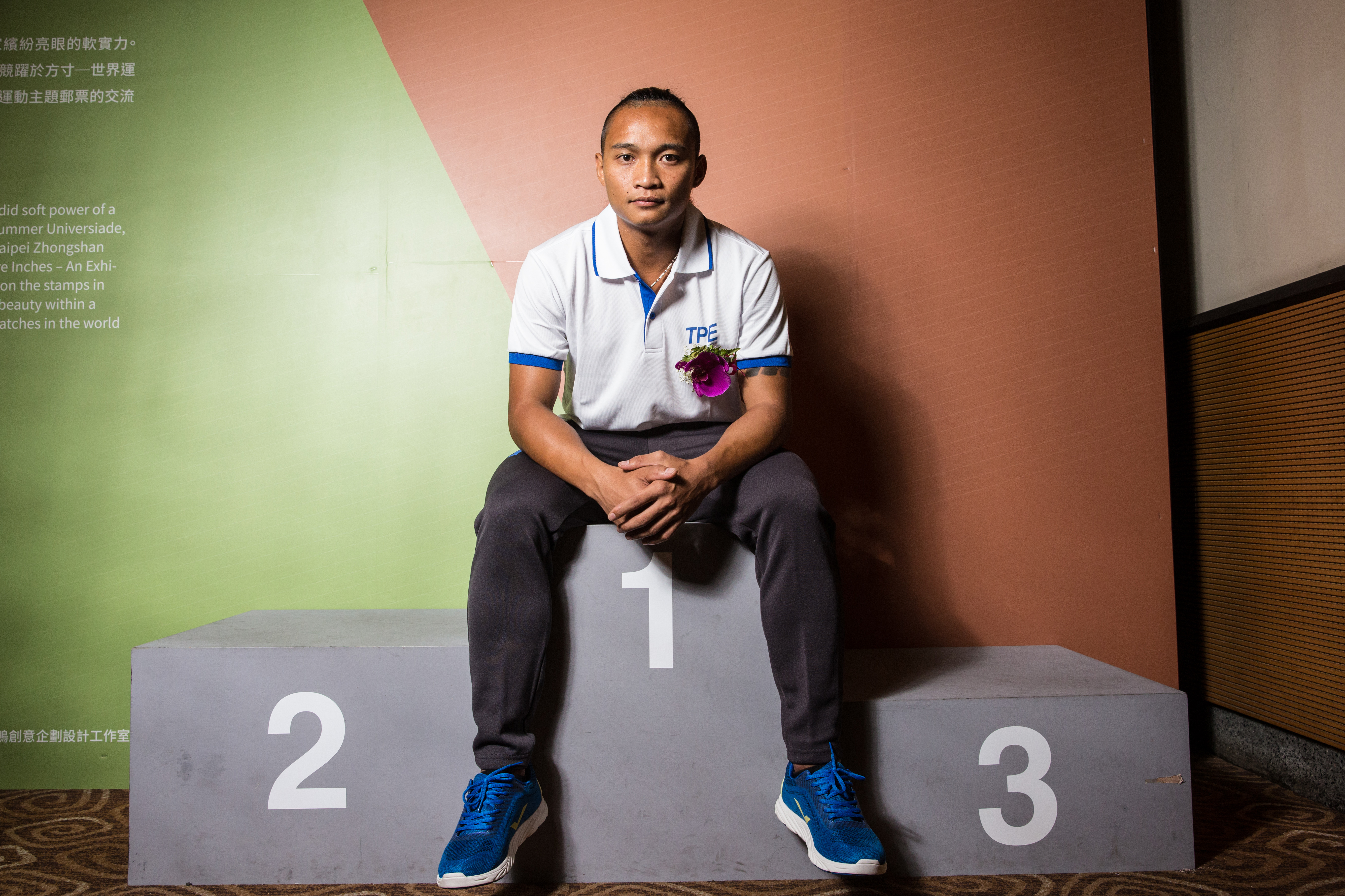 宋青陽表示，比賽挫敗時要往前看，一直繞在裡面，會愈陷愈深。