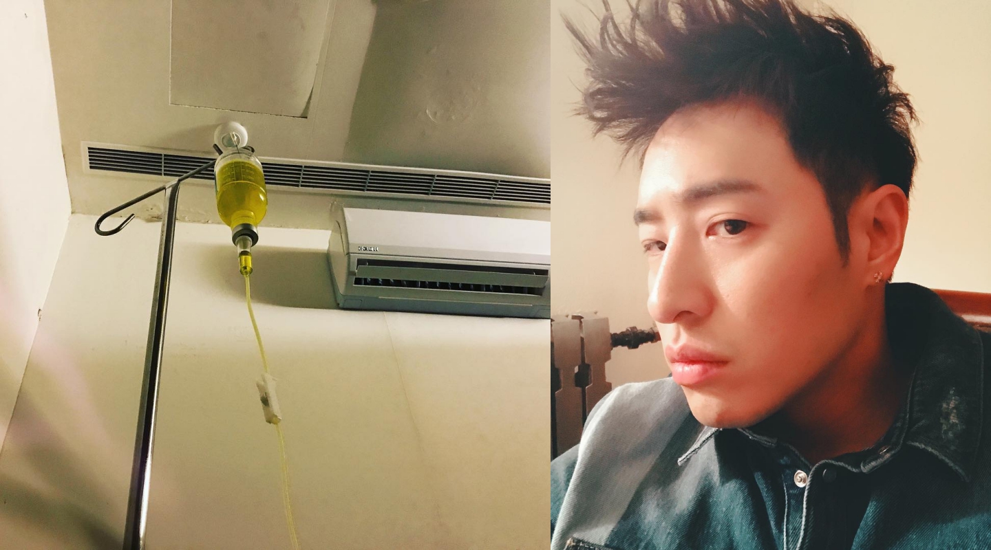 潘瑋柏驚傳因流感住院，引發肺炎住進加護病房一週。（合成潘瑋柏ig圖片）