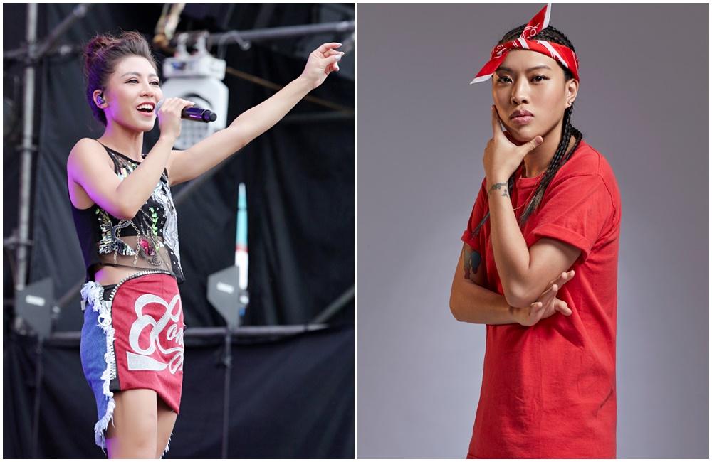 葛仲珊（右）、艾怡良（左）曾同爭金曲新人及歌后，但卻完全沒火藥味，反而結為好友。（寬寬整合行銷）