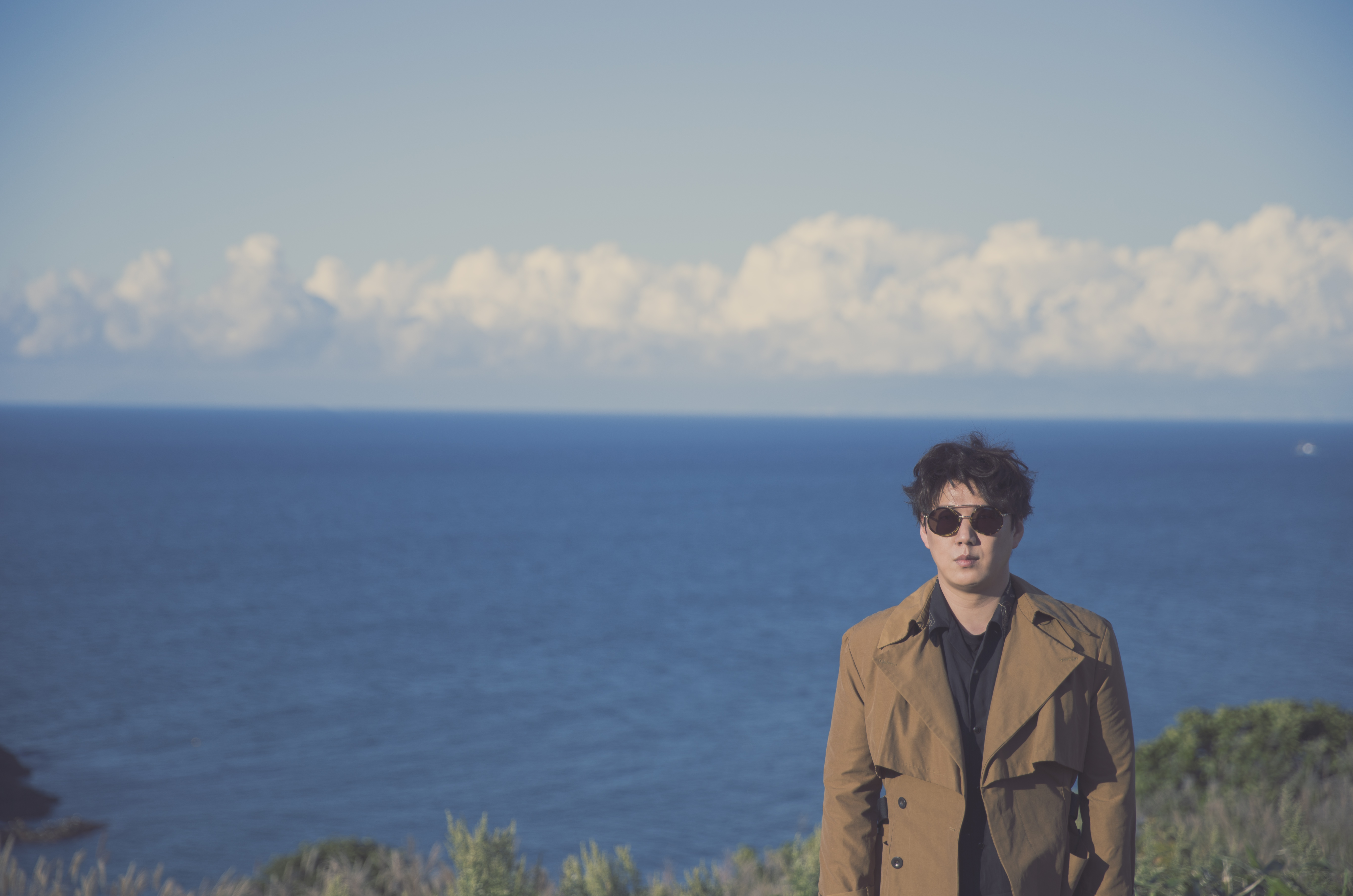 金曲歌王蕭煌奇即將推出新專輯，開拔至日本北海道豐平峽水庫取景。（華納音樂提供）