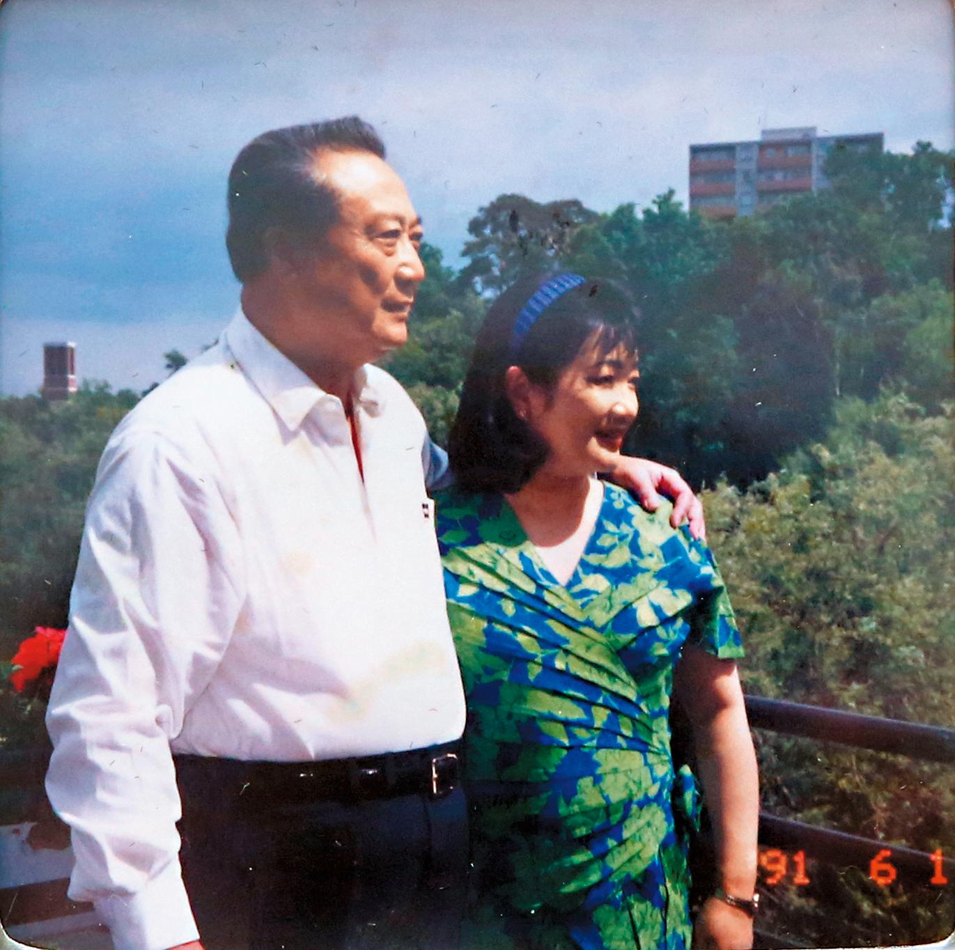 辜濓松夫婦經常攜手出遊。(辜林瑞慧提供)