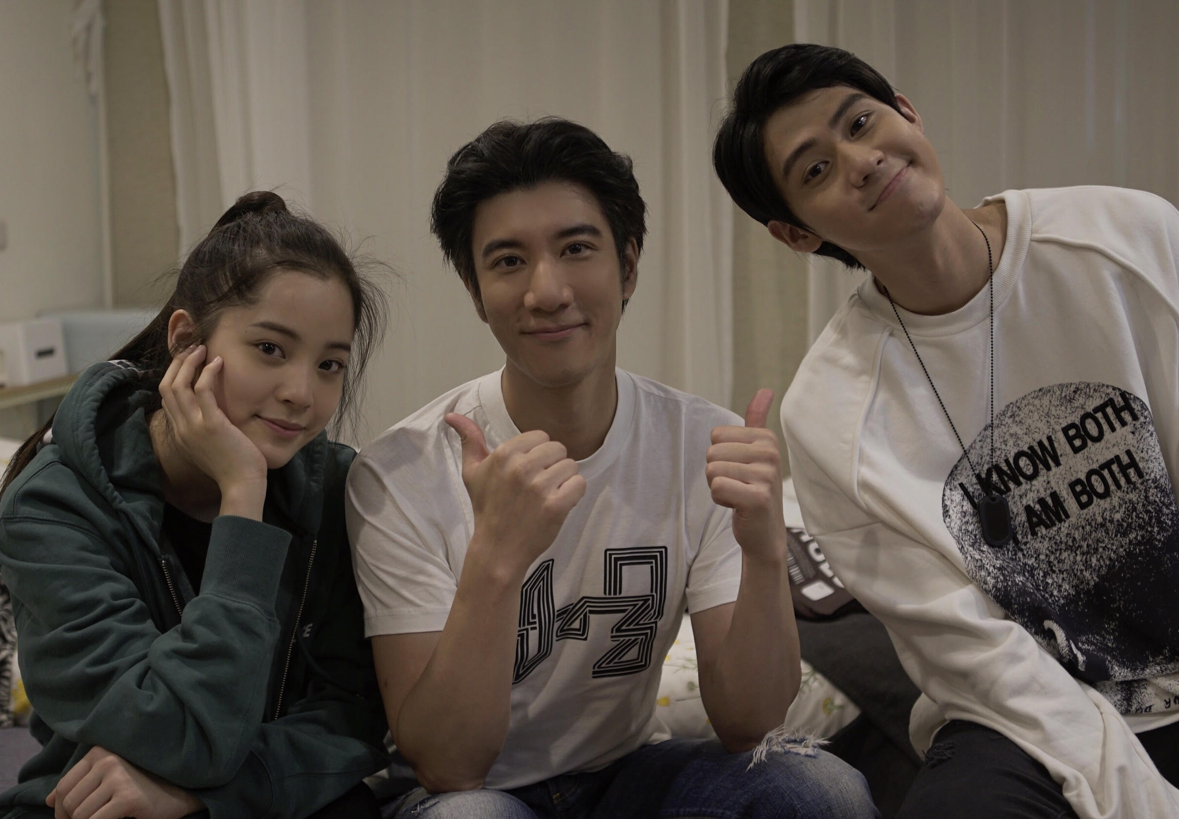 王力宏新曲MV找來人氣偶像李玉璽和歐陽娜娜助陣。（宏聲音樂提供）