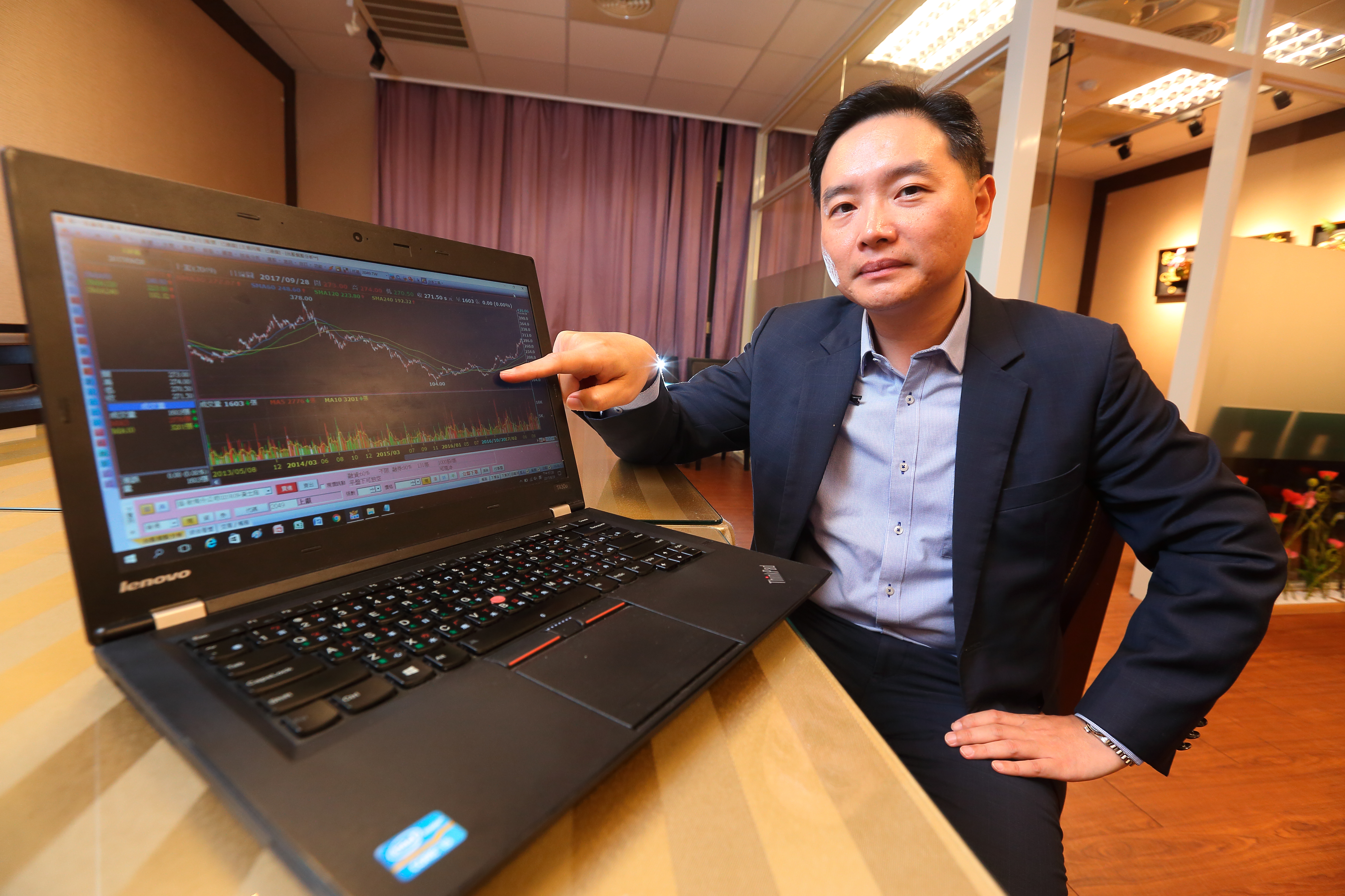 孫慶龍強調，危機入市的精髓不是看到股價跌深就進場。