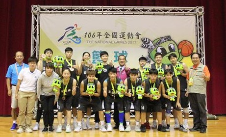 106全國運動會在宜蘭舉行，女籃由宜蘭拿下季軍，陣中有大家所熟知的世大運女將陳晏宇、黃湘婷。（翻攝全運會官網）