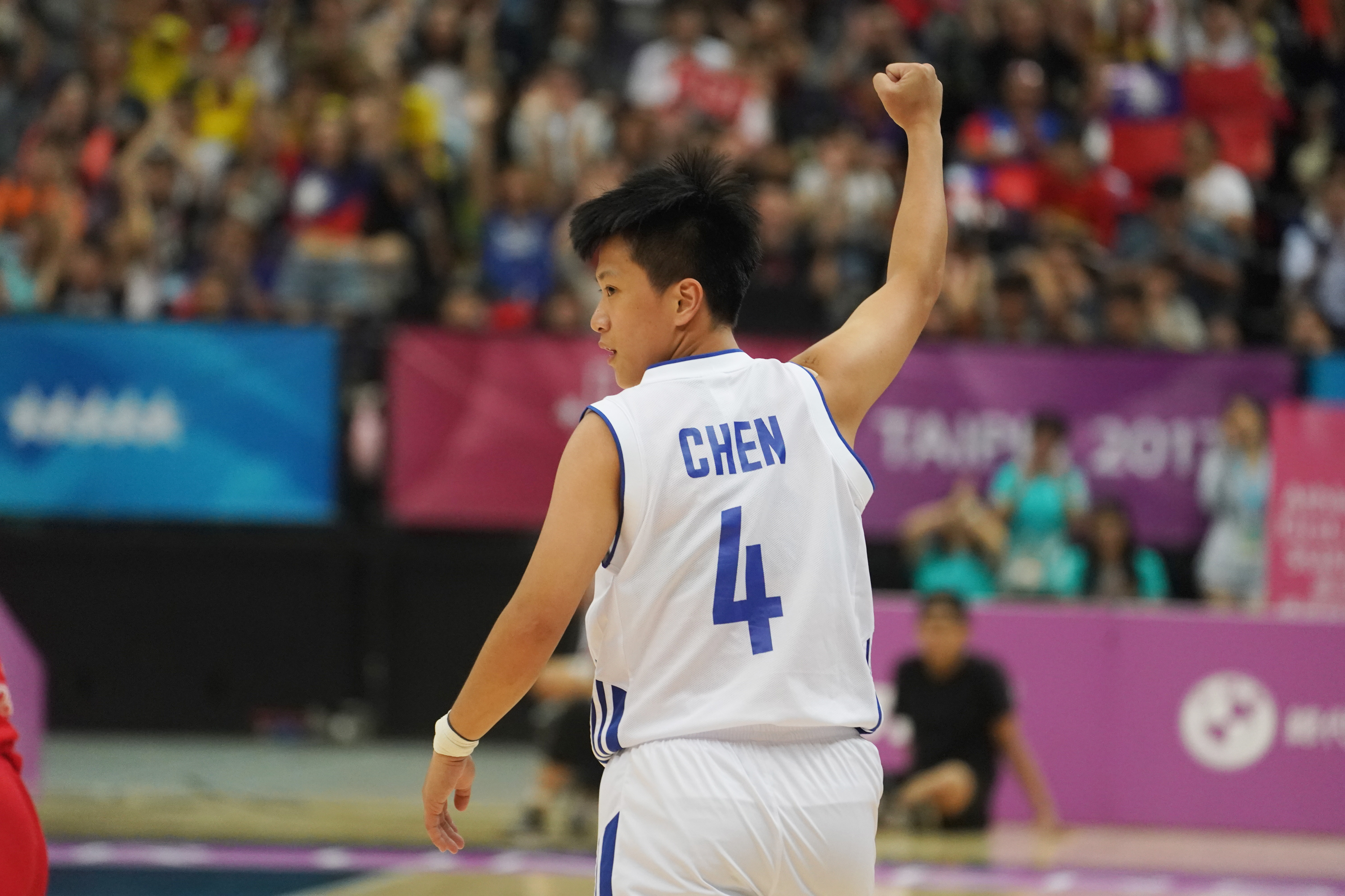 陳晏宇將世大運的火熱手感帶進全運會，攻下27分，助地主隊宜蘭留下銅牌。