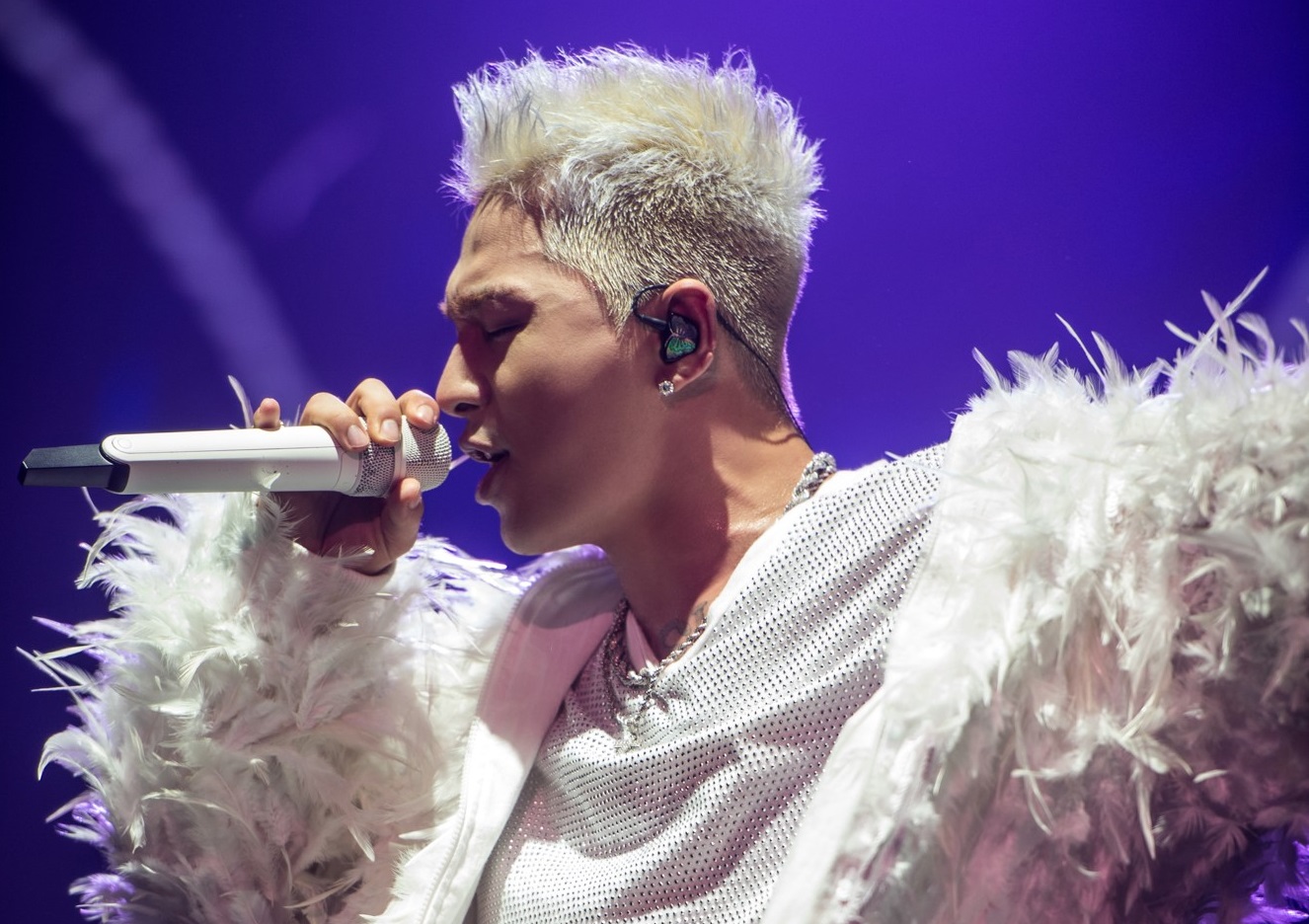 太陽《White Night》世界巡迴演唱會，在台北林口體育館舉行最終場。（iMe提供）