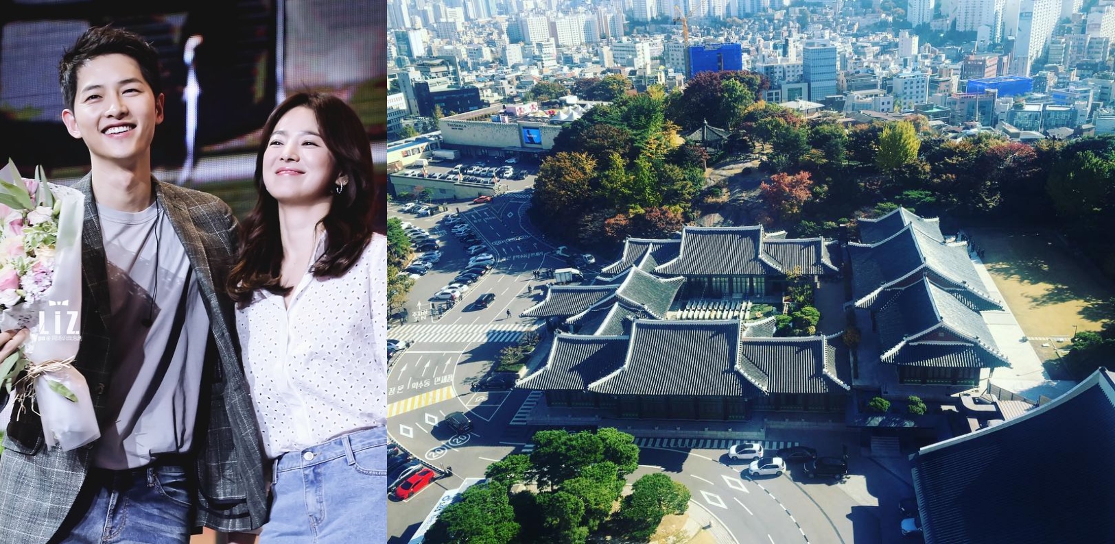 宋仲基與宋慧喬的婚禮將於今天下午舉行，婚禮現場曝光。（網路圖片）