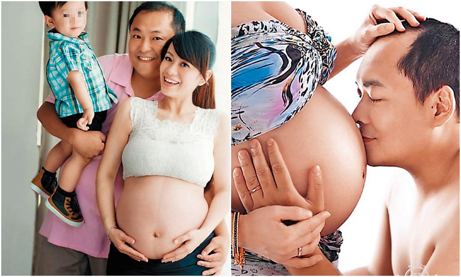柯以柔跟郭宗坤自從婚後,經常晒出幸福照,兩人結婚6年就生了3個,增產報國相當賣力。(翻攝自柯以柔臉書)