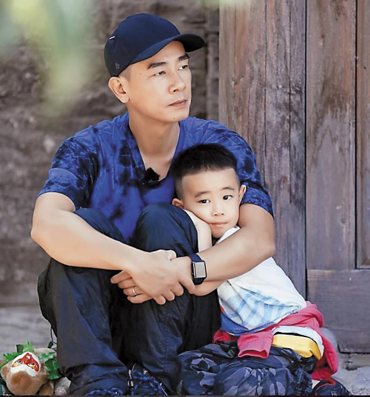 陳小春的兒子Jasper因《爸爸去哪兒5》爆紅，但陳小春表明不會讓兒子客串電影。（翻攝自爸爸去哪兒微博）