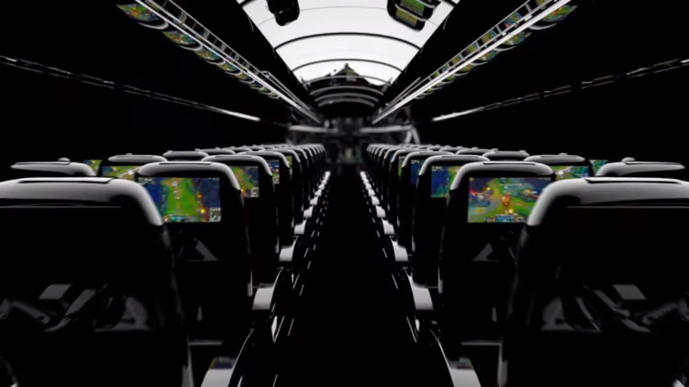 空中巴士自己沒說話，倒是隔壁片商的宣傳影片已經先出來了。（翻攝自 MasterFilms  影片）