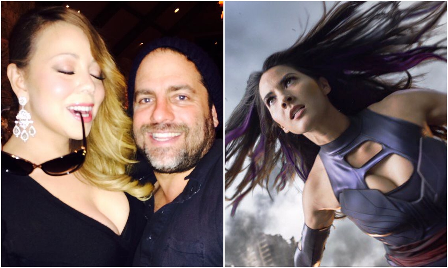 導演布萊特雷納拍過多支瑪麗亞凱莉（左）的暢銷歌曲MV，他竟曾對著「靈蝶」奧利薇亞穆恩（右）手淫。