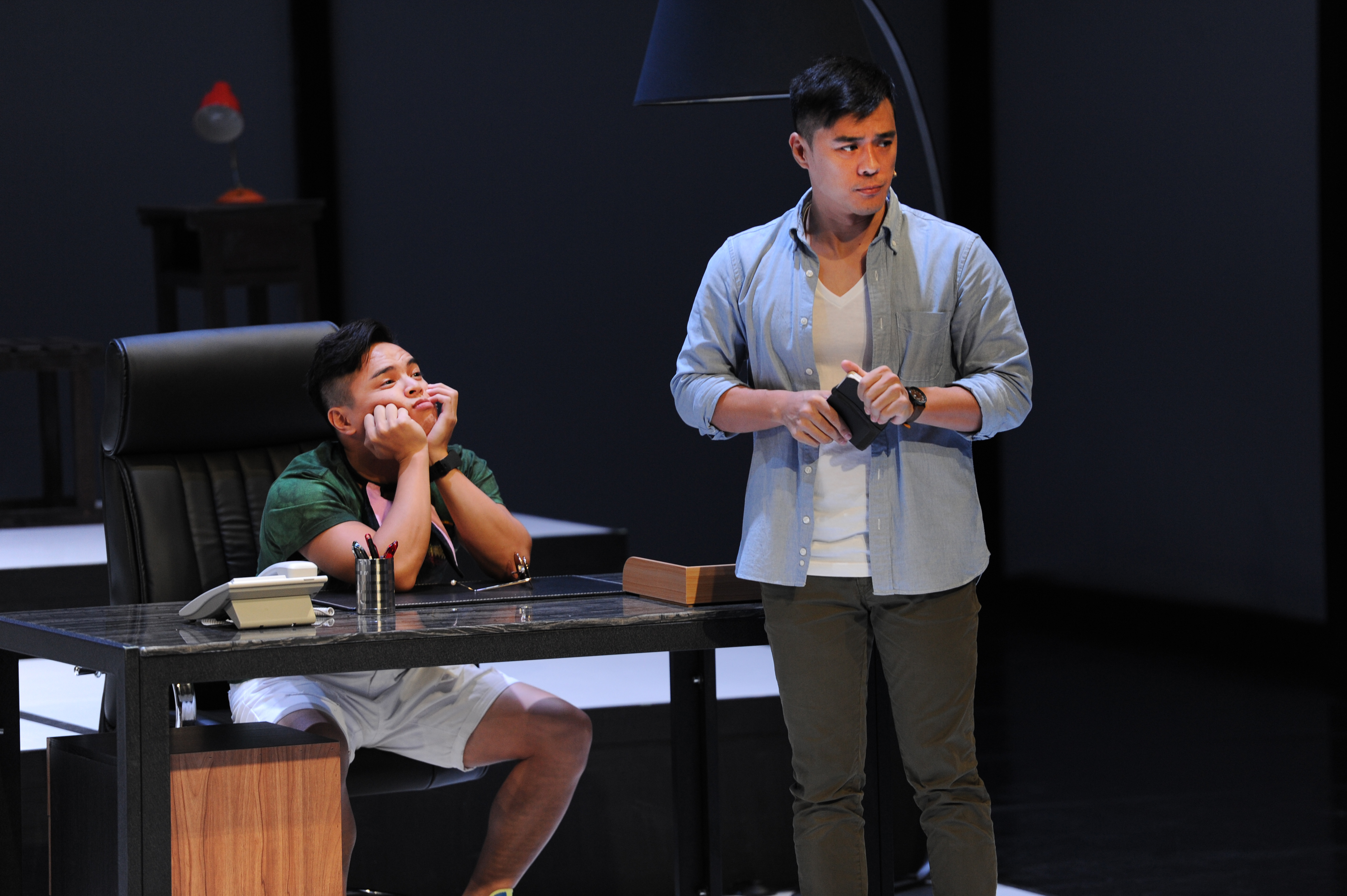 《莊子兵法》以密室遊戲為故事背景，是一部講述人性的黑色喜劇。（故事工廠提供）