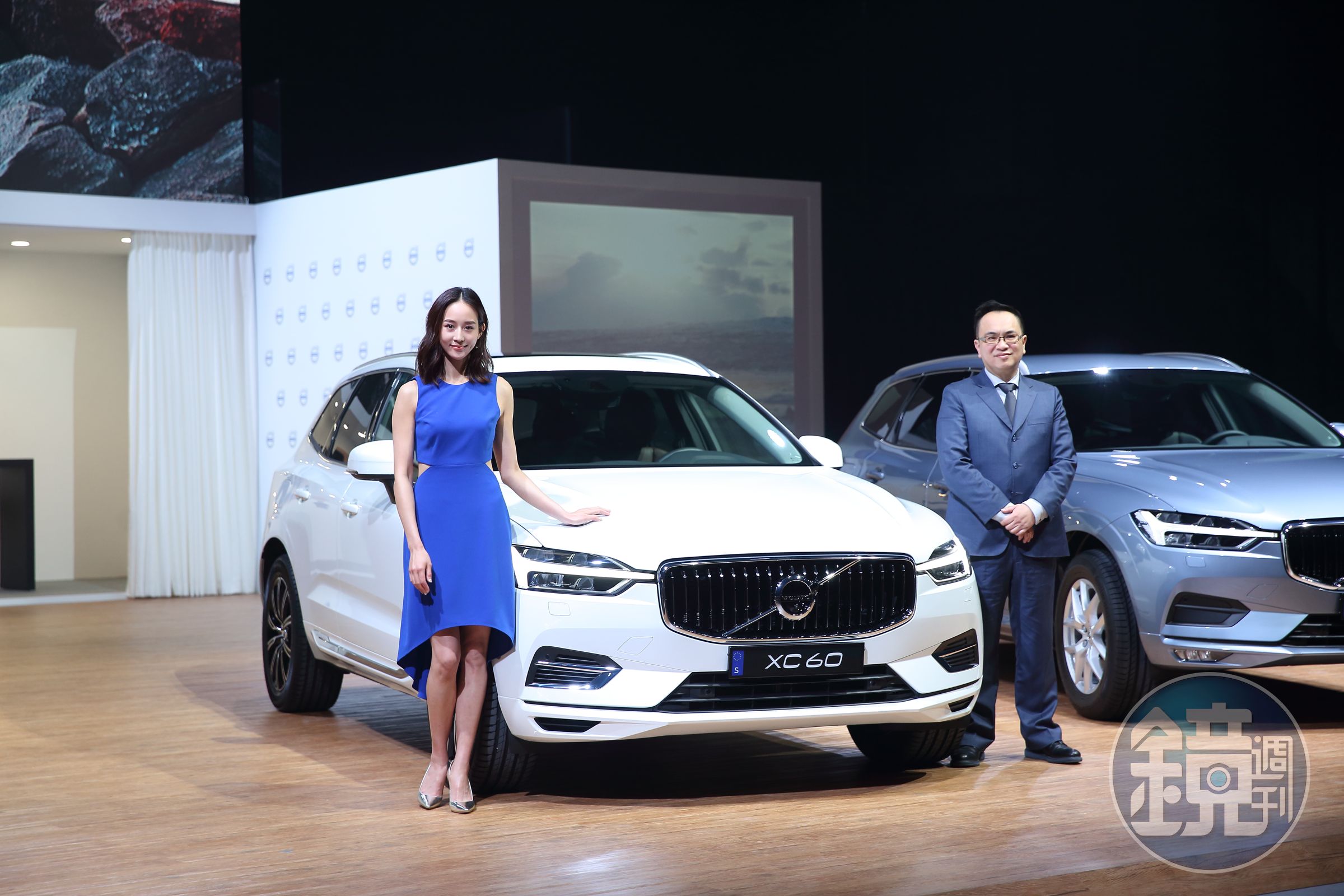  Volvo 發表新一代XC60還找了藝人張鈞甯出席代言。