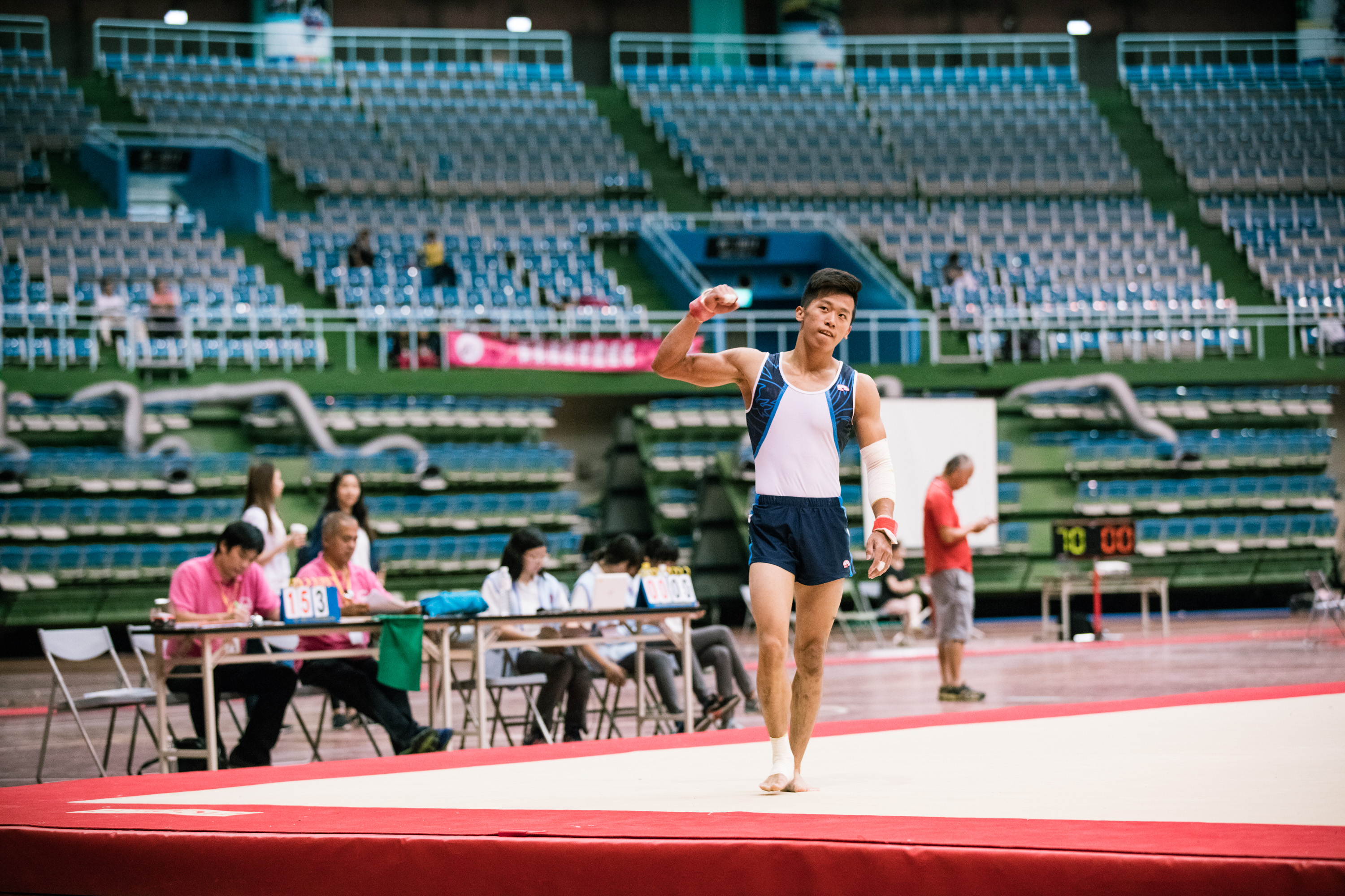 《翻滾吧！男人》中的李智凱，用身體來發光。（牽猴子提供）