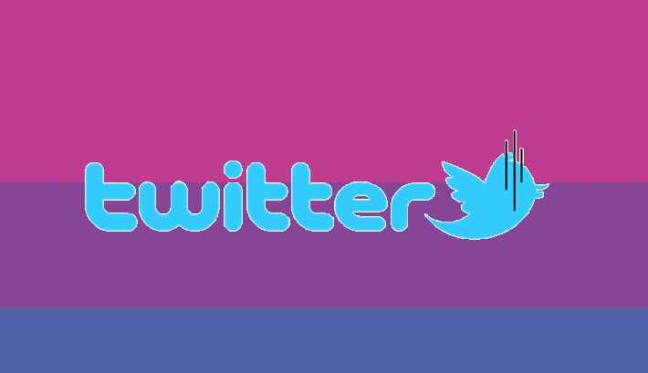 紅紫藍旗幟代表雙性戀。