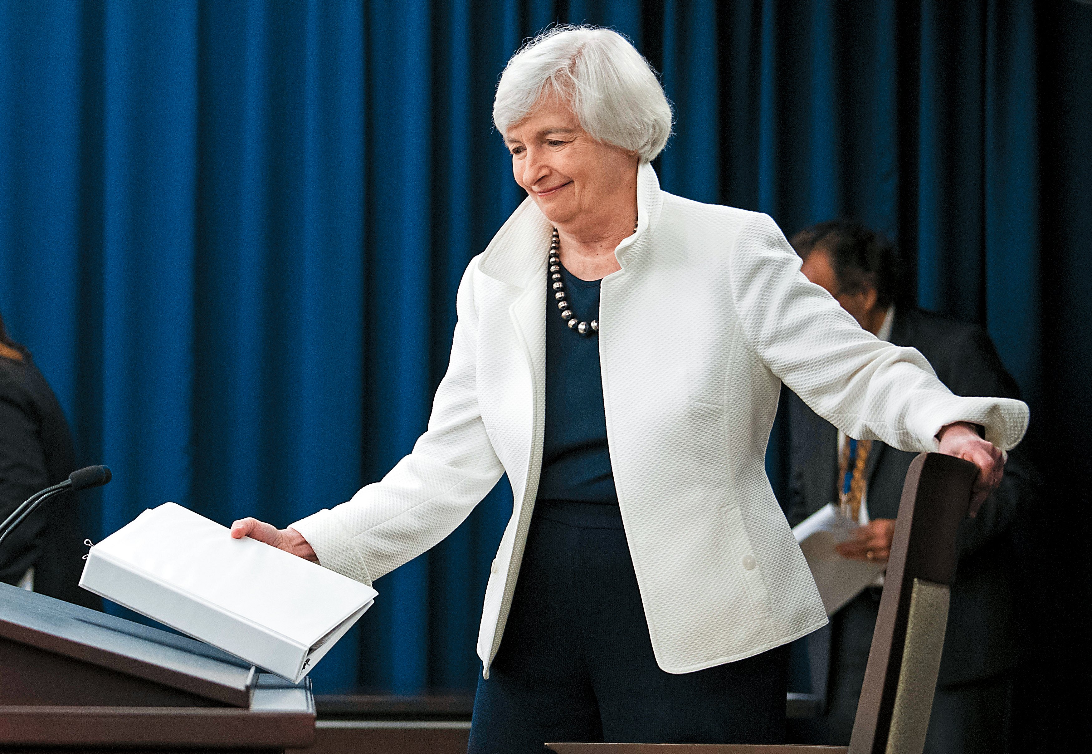 美國聯準會主席葉倫成為二戰後，唯一只做滿一任就下台的主席。（東方IC）