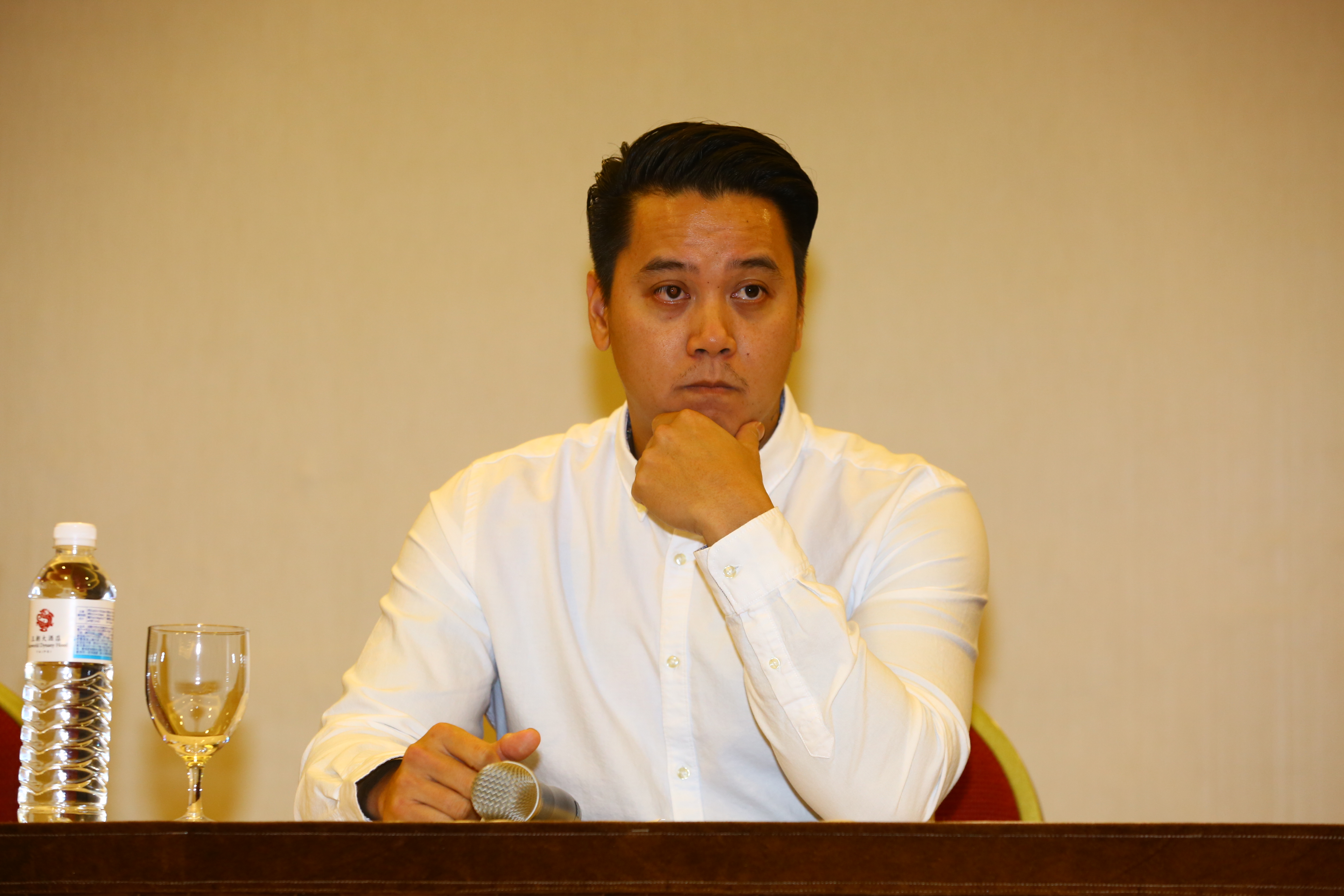 今（8）日下午，陳鴻文正式召開記者會澄清假球疑雲。