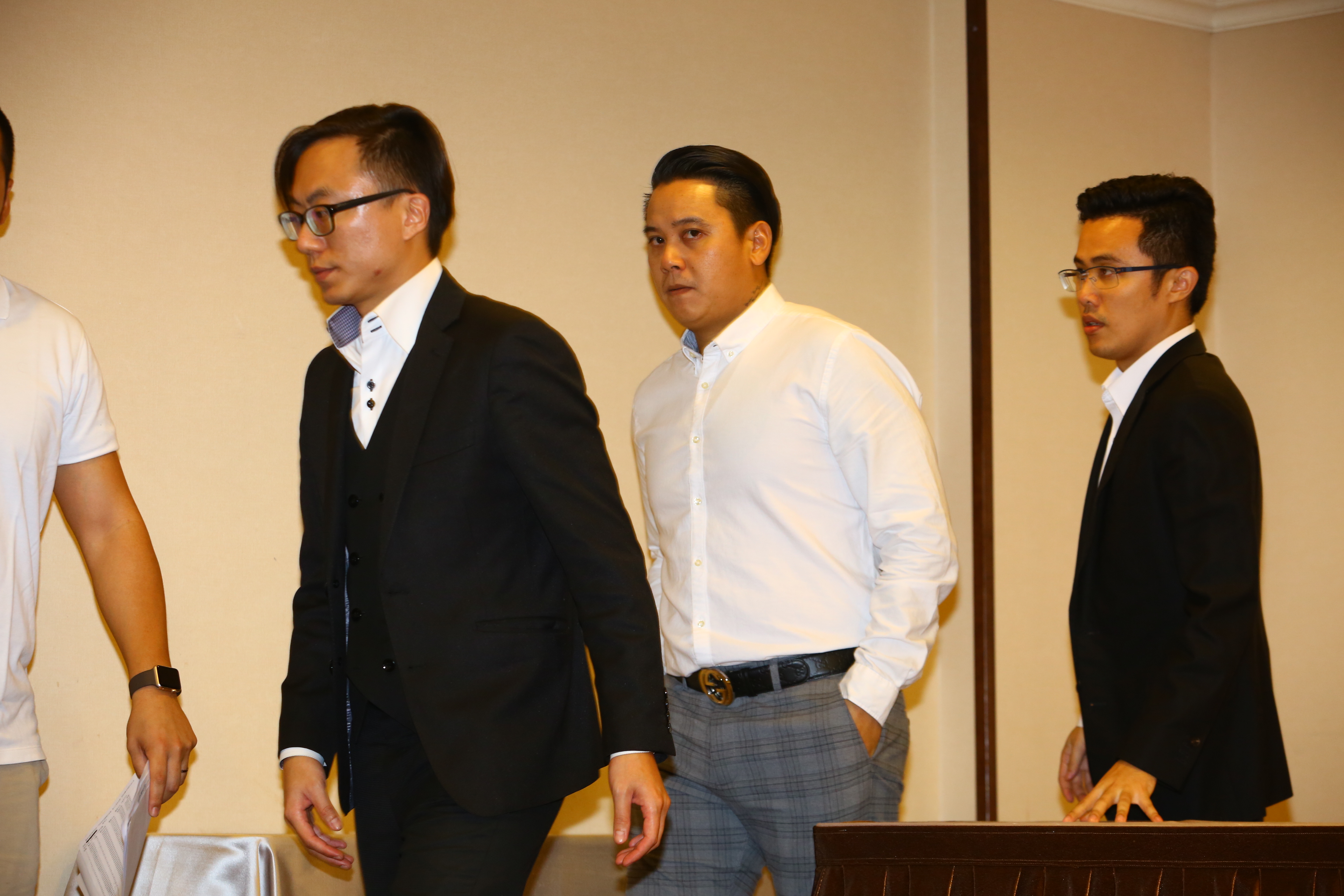 陳鴻文下午出面澄清打假球傳言，表示無法接受莫須有指控。