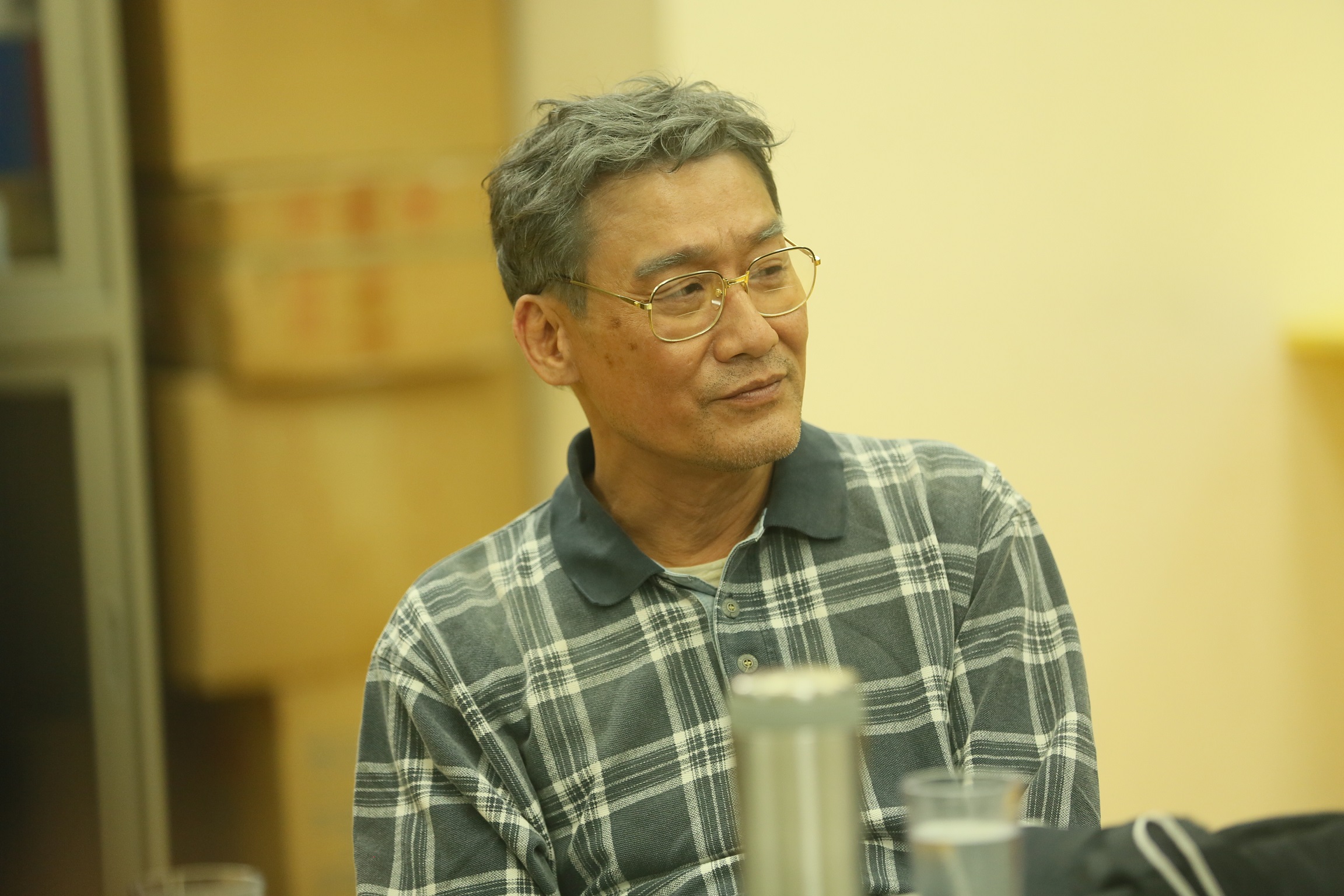 梁家輝化上老妝,說服力逼真。(金馬獎執委會)