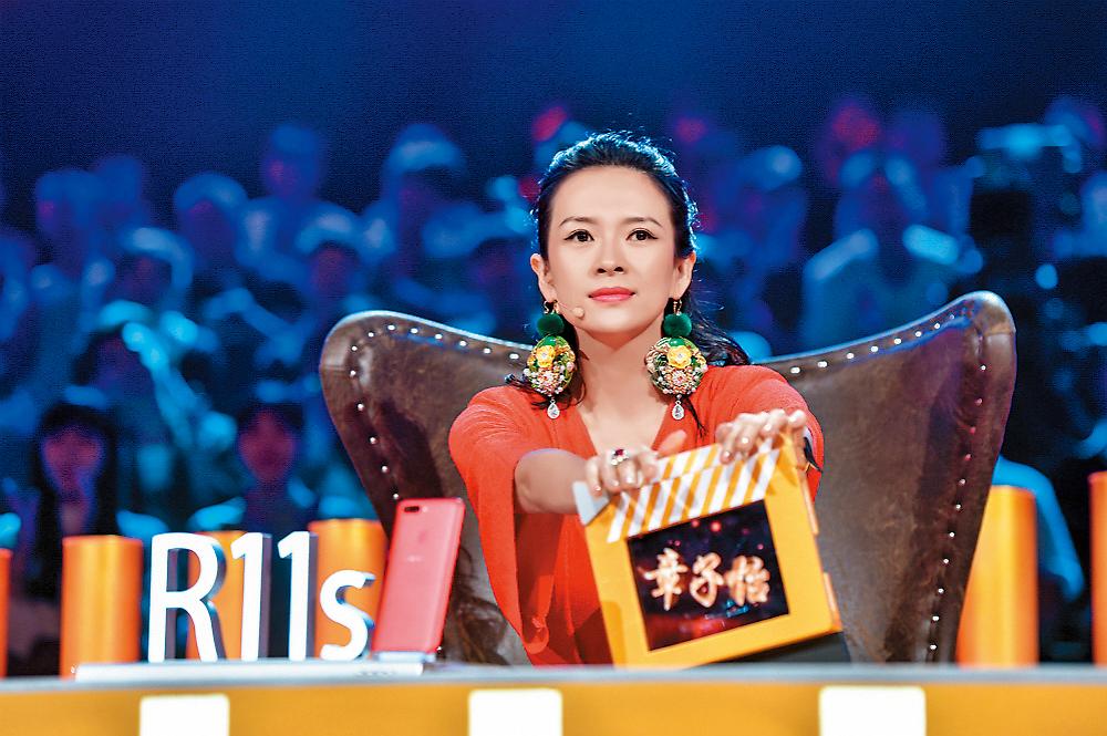 章子怡在浙江衛視《演員的誕生》擔任導師,對歐陽娜娜演技不太好的評語引起關注。(東方IC)