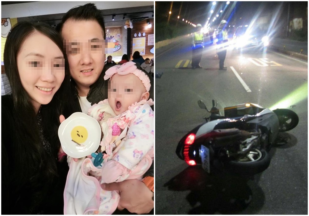 劉男與妻子感情甚篤，卻因車禍導致天人永隔。（照片翻攝畫面）