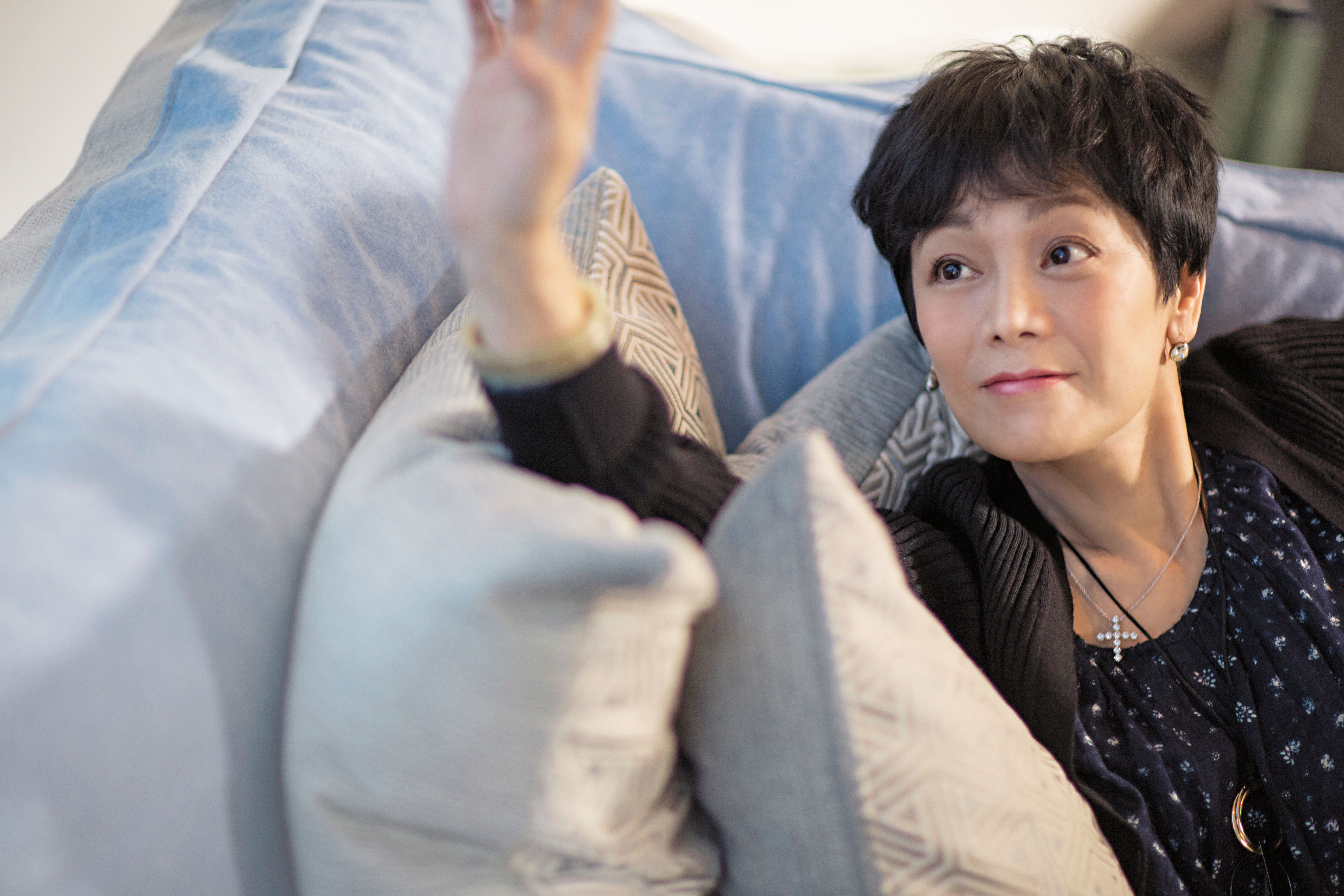 張艾嘉形容面對人生，其實自己還是孩子。 「人都是比較自私，愛是天生具有，自私也是， 所以會有這麼多的事情要去學習。」