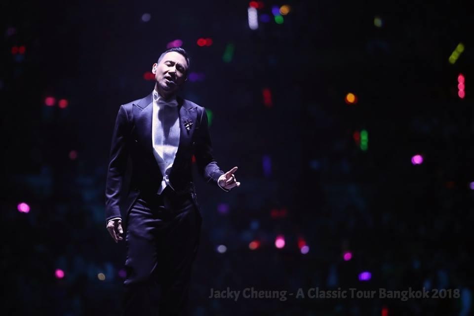 張學友2018年1月將在曼谷舉辦演唱會。(Jacky Cheung - A Classic Tour Bangkok 2018粉絲頁)