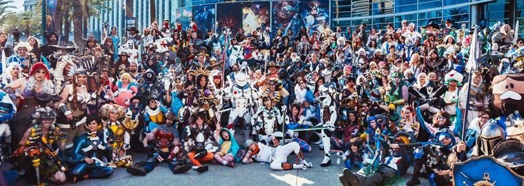 BlizzCon 2017 同樣吸引大量職業、業餘 Cosplay 愛好者參加。(圖/ blizzcon.com )