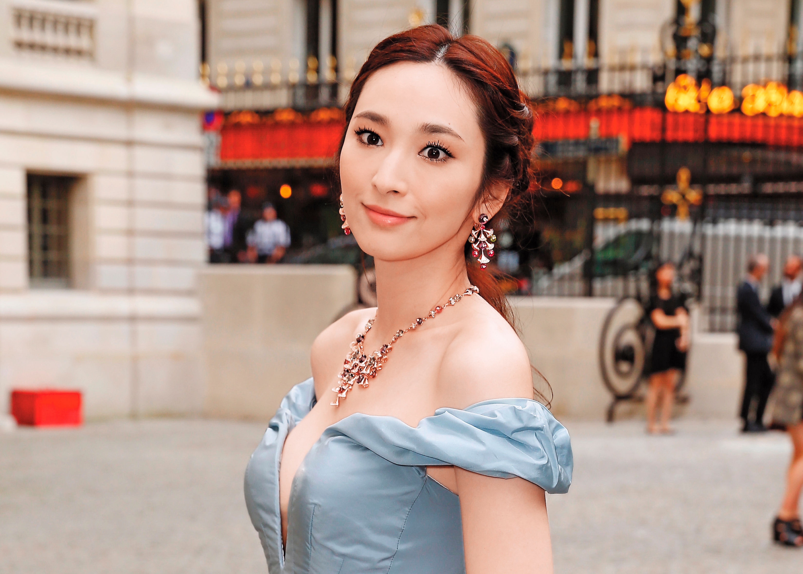 吳佩慈和香港融匯資本有限公司CEO紀曉波相戀已邁入第5年，已有3個兒女的他們，雖未有結婚打算，但互稱老公老婆。（東方IC）