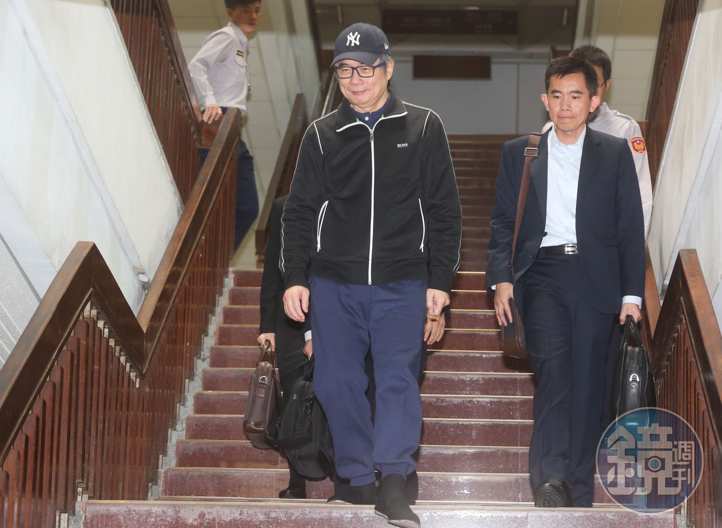 前立委蔡正元因涉及中影交易弊案，獲1000萬元交保，強調自己沒有犯罪。