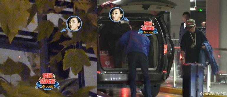 陳意涵在上海被拍到跟「眼鏡男」同居，根據比對，該男應是《16個夏天》導演許富翔。（翻攝《娛樂給我五》微博）