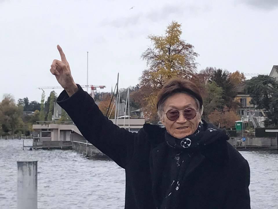 遠赴瑞士體驗「善終之旅」，傅達仁順利獲得安樂死機構「尊嚴」的綠燈通關。（翻攝自傅達仁臉書）