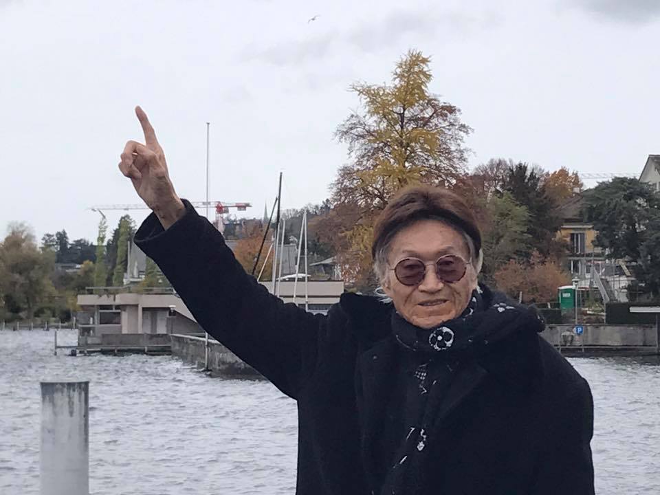 遠赴瑞士體驗「善終之旅」，傅達仁順利獲得安樂死機構「尊嚴」的綠燈通關。（翻攝自傅達仁臉書）