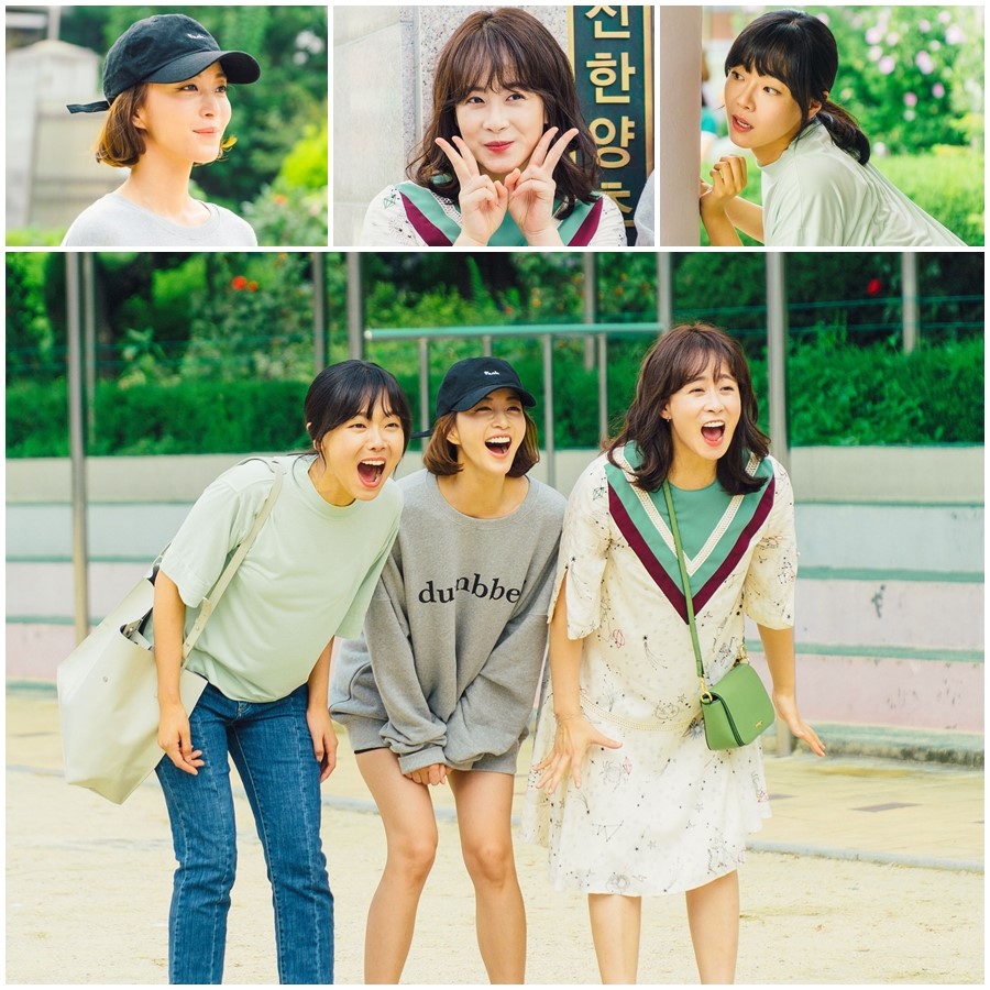 韓藝瑟、柳賢慶、李尚熙三個閨密在《20世紀少男少女》的好感情很令人羨慕。（KKTV提供）
