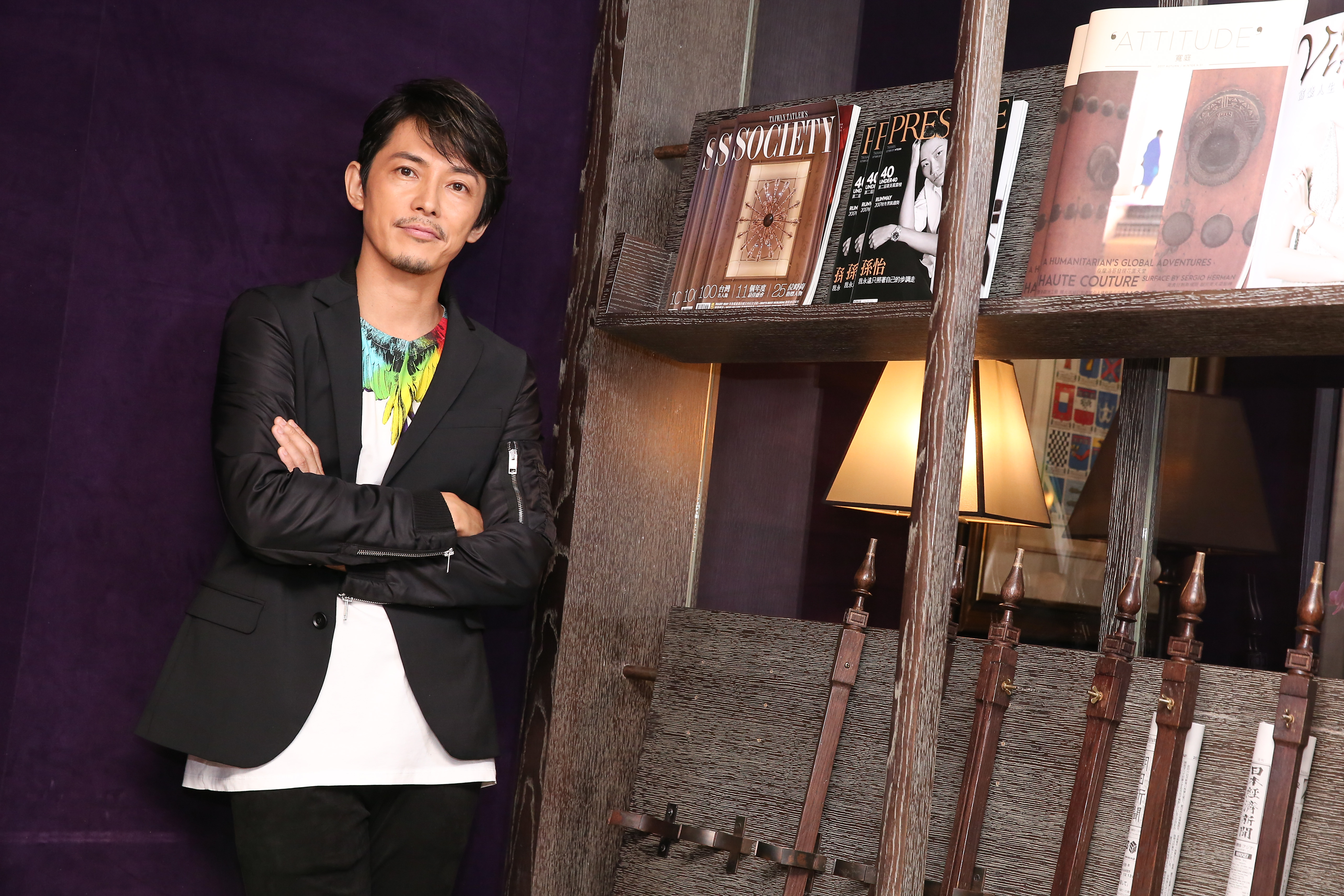 日本男星藤木直人相隔13年再度踏上寶島，談起印象深刻作品當屬《魚干女又怎樣》系列。