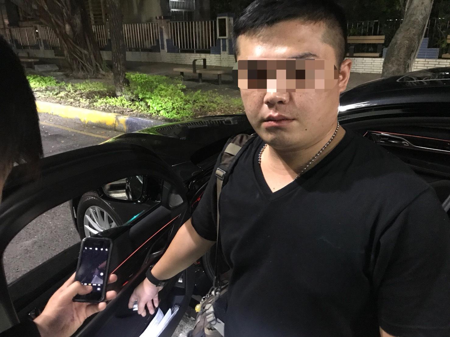 卡登次子張育昇車上攜K毒,遭警查獲。