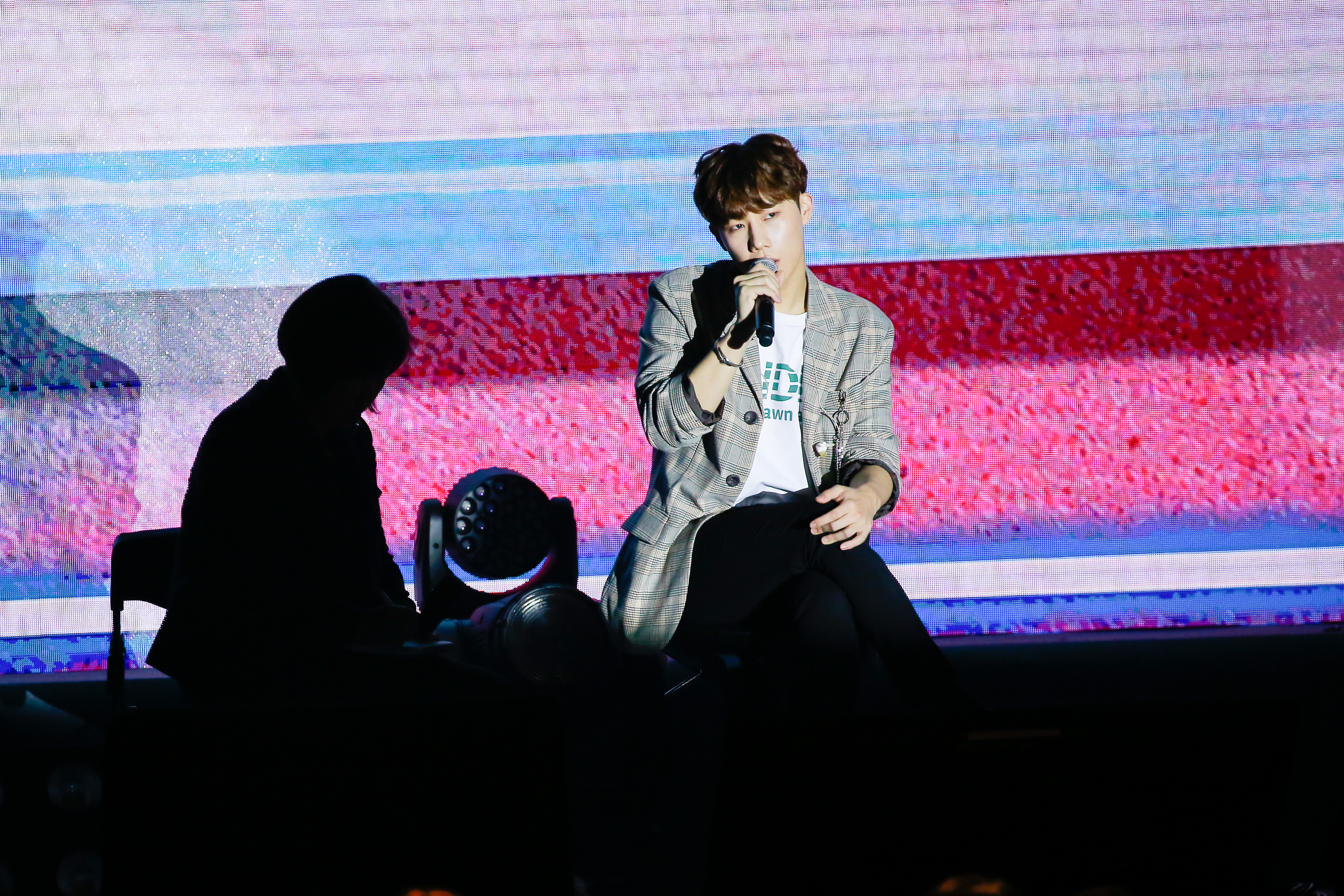 INFINITE隊長金聖圭在台灣舉辦個人見面會，2場吸近4,000名台迷，魅力驚人。