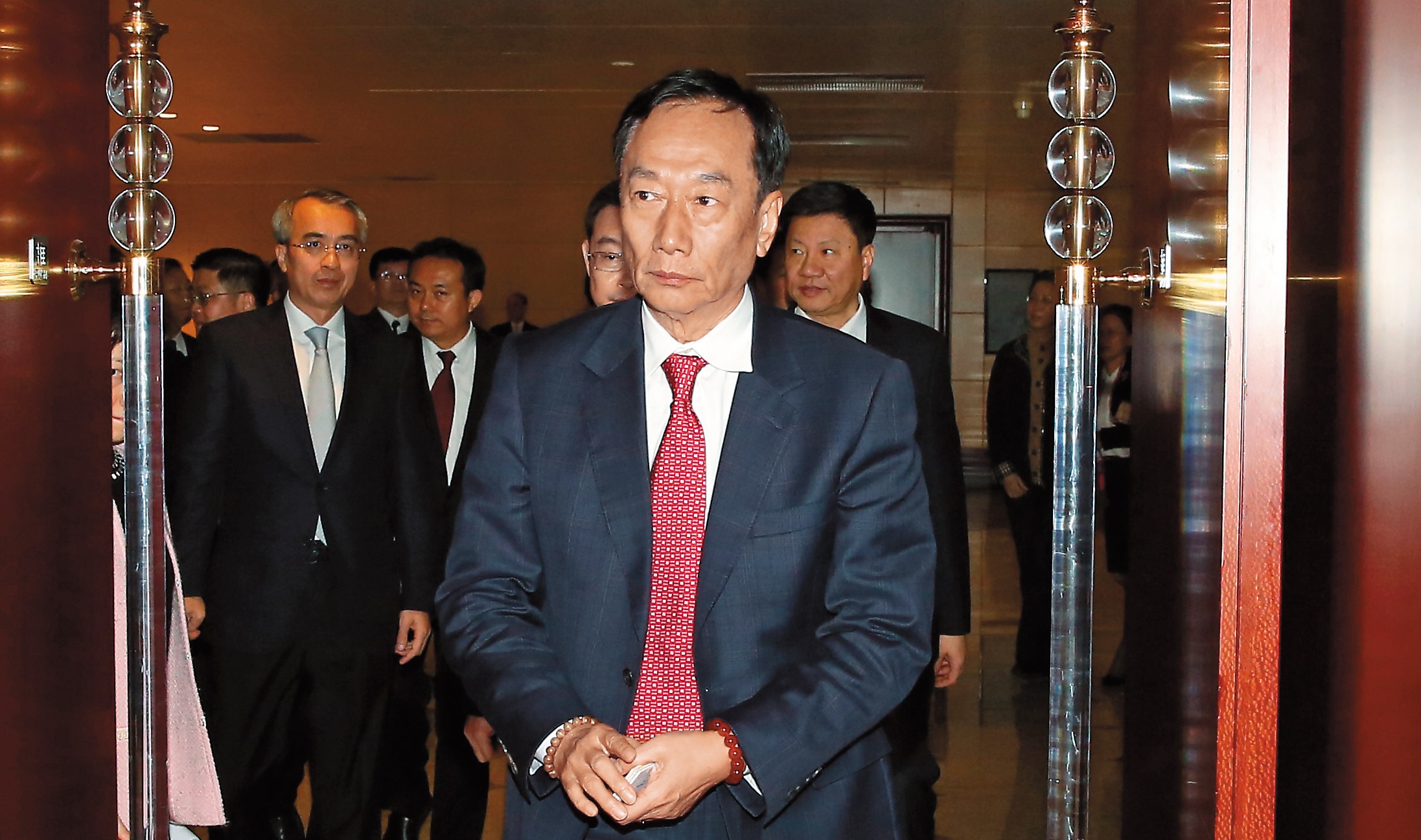 鴻海集團董事長郭台銘（圖）2002年收購李嘉博的網路公司，2016年又聘李擔任子公司董事長。