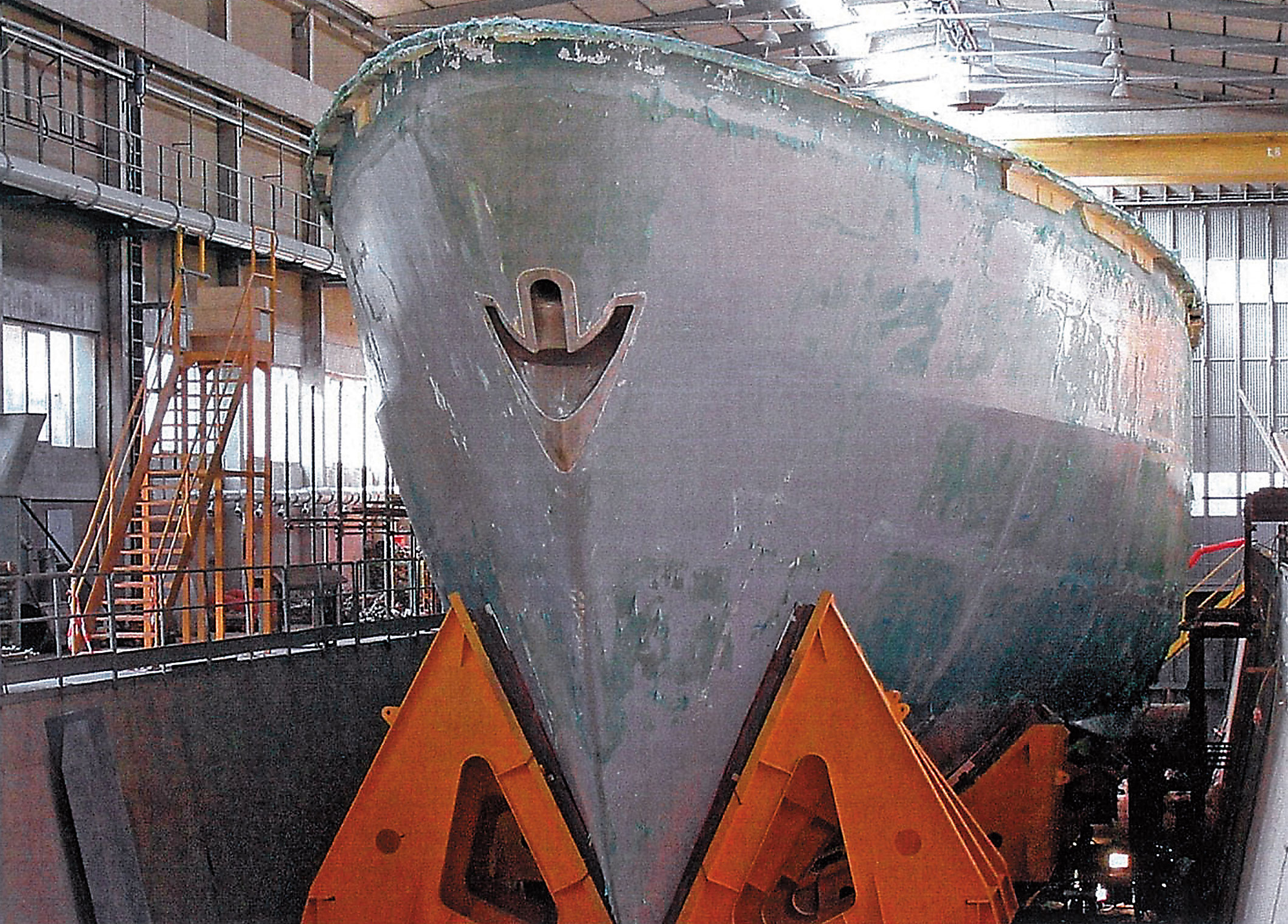 慶富取得近350億元的6艘獵雷艦採購案，隨著詐貸案情節節升高，獵雷艦案可能走上解約命運。（慶富集團提供）