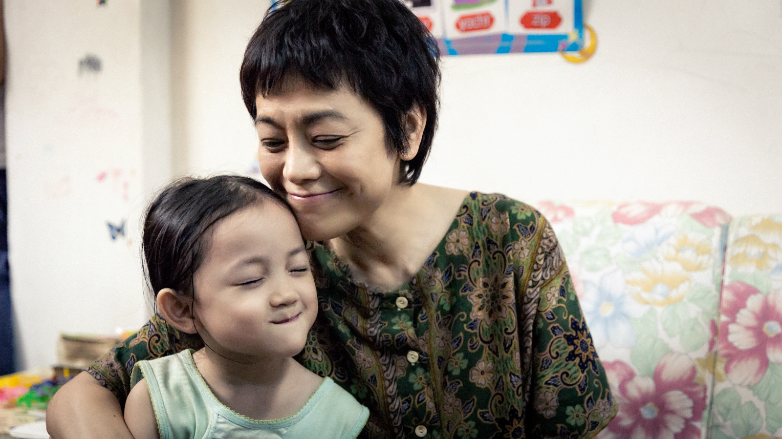 《分貝人生》的小童星陳彥雯人小鬼大,種種無厘頭行為讓張艾嘉也對她沒轍。