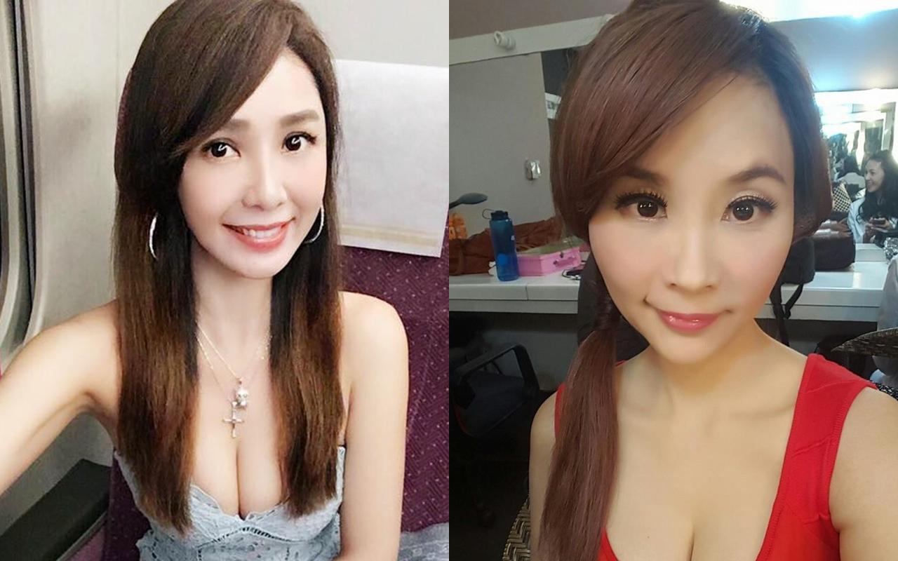 海倫清桃開記者會也發臉書,並且敬業替自己的店宣傳;許聖梅則是透過臉書回擊。(翻攝海倫清桃、許聖梅臉書)